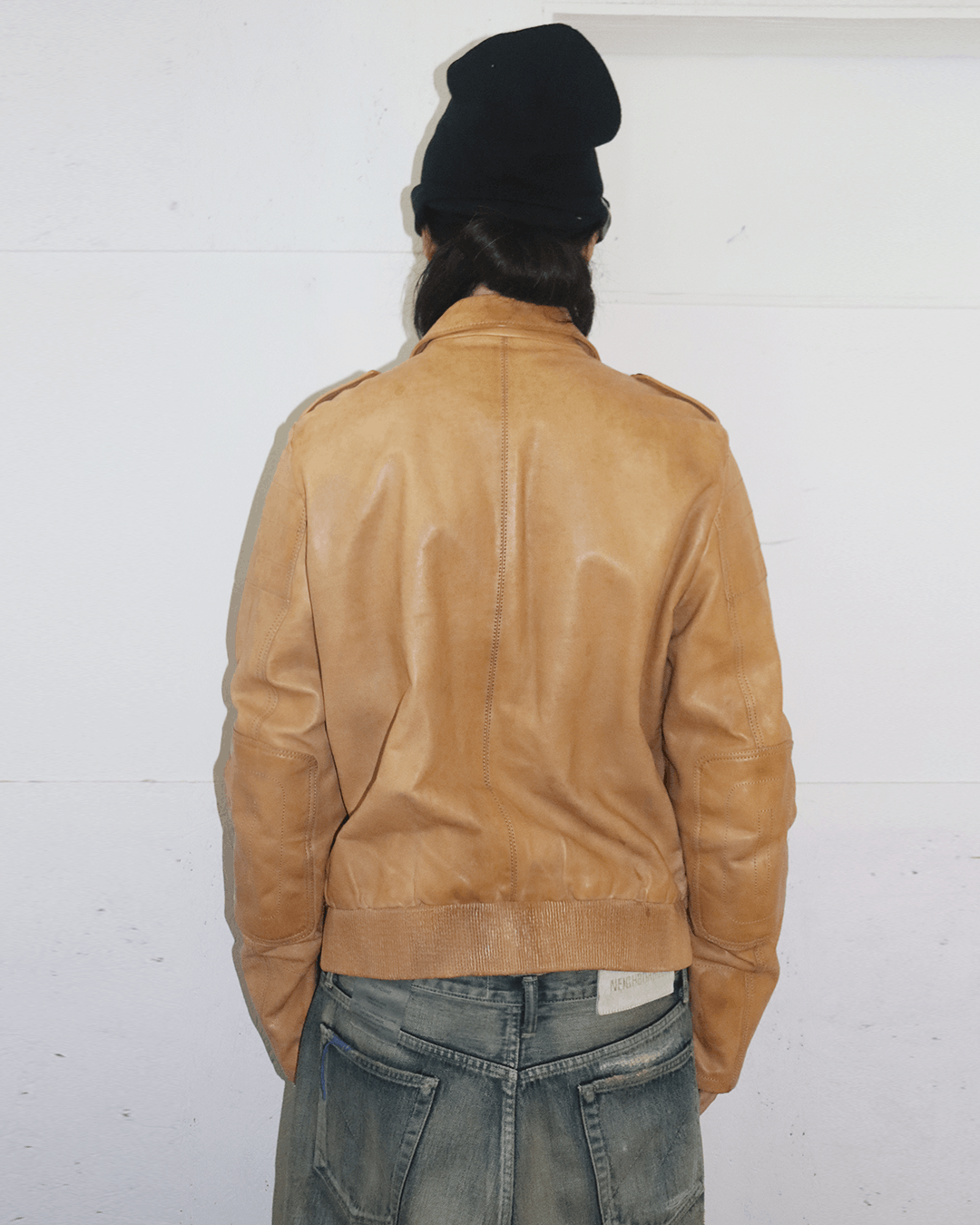 Gucci Gucci by Tom Ford Elbow Patch Detail Leather Blouson Size US M / EU 48-50 / 2 - 3 Thumbnail