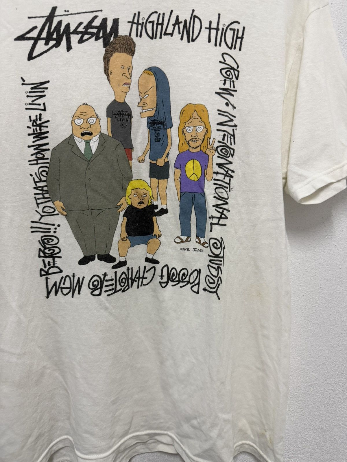 Stussy Vintage stussy beavis and butt-head shirt Size US M / EU 48-50 / 2 - 3 Thumbnail