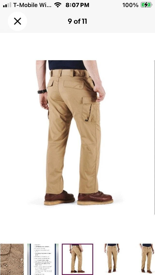5.11 5.11 Tactical Men’s Stryke Pants Size 38 length 30 Size US 38 / EU 54 - 9 Thumbnail