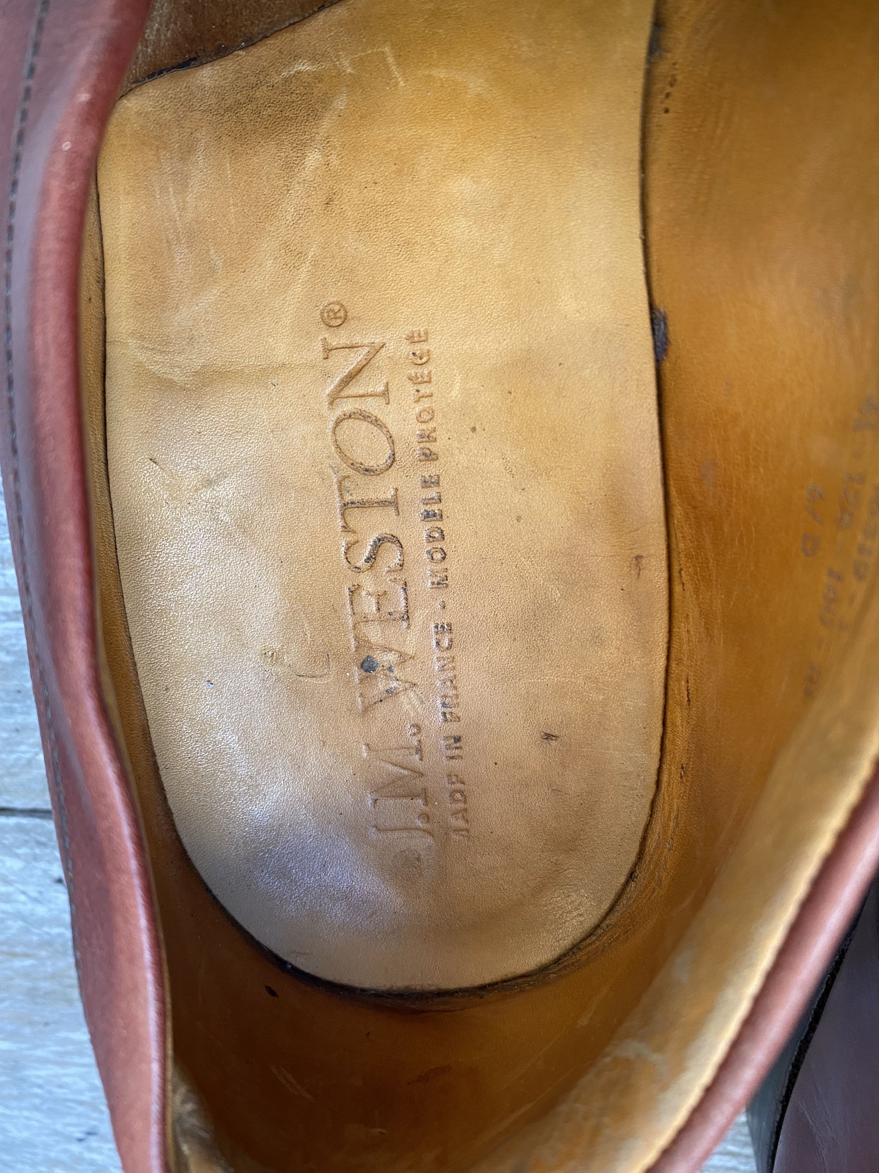J.M. Weston Jm weston 180 slip on loafers uk6D Size US 7 / EU 40 - 18 Thumbnail