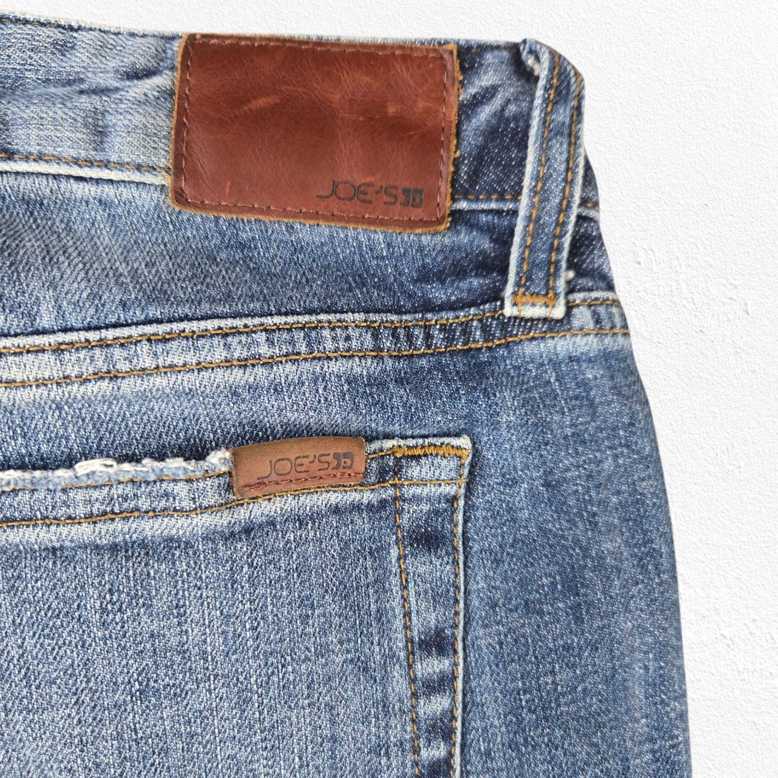 Other Distressed Boyfriend Ankle Straight Jeans Size 27 Size 27" / US 4 / IT 40 - 10 Thumbnail