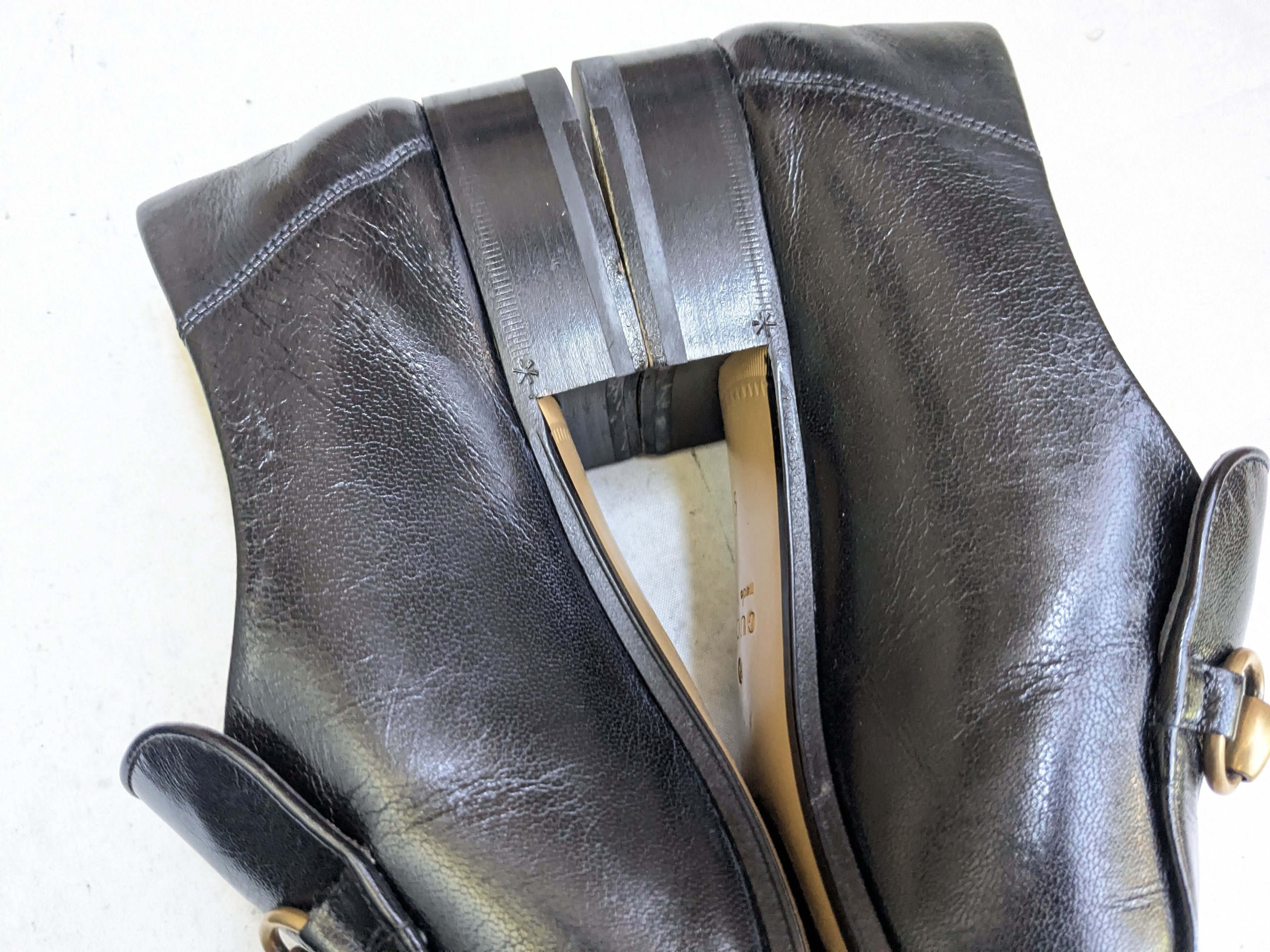 Gucci Gucci Horsebit Loafers Black 9.5 Low Tops Snaffle Size US 9.5 / EU 42-43 - 6 Thumbnail