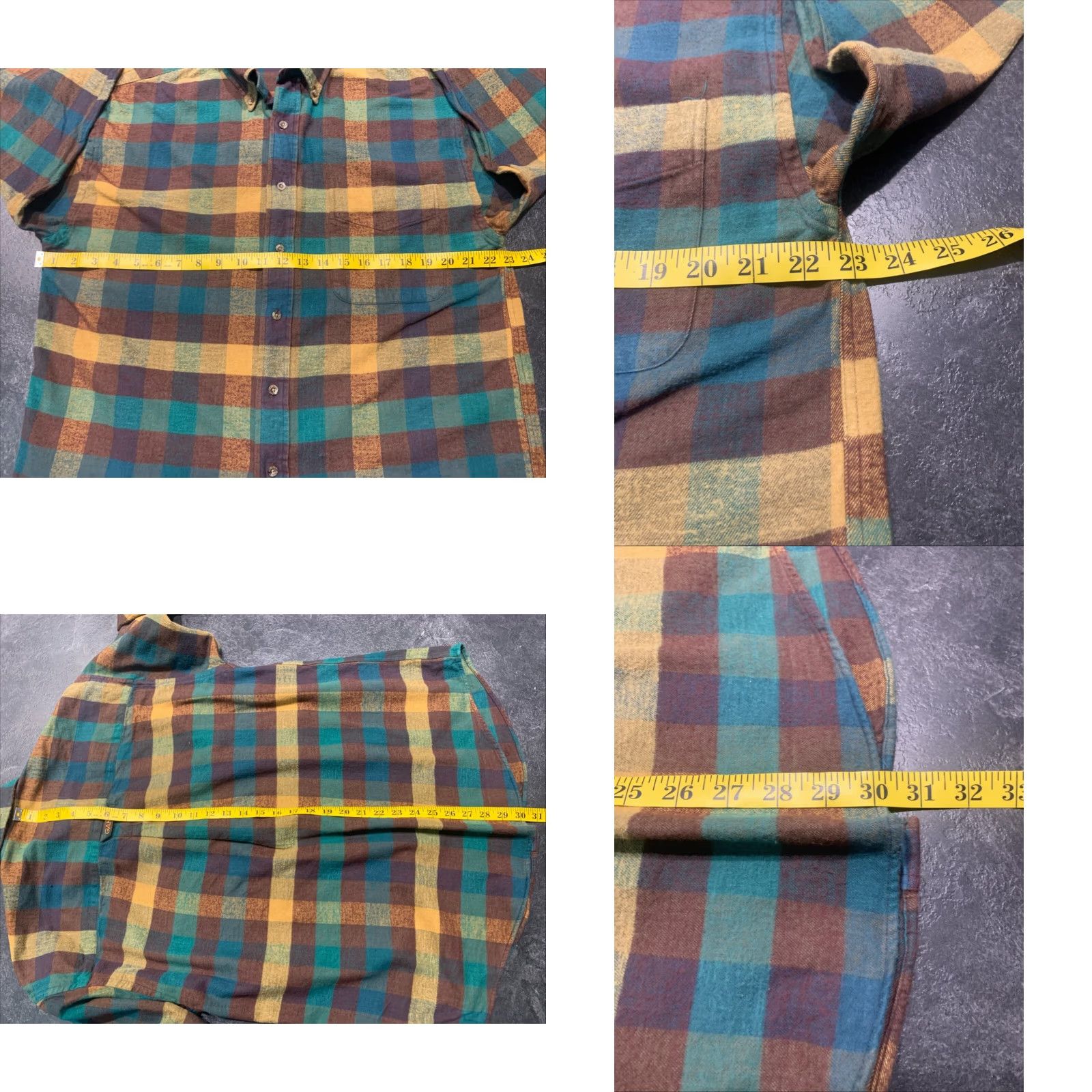 Gant Vintage Gant Shirt Mens Medium M Cambridge Plaid Flannel Long Sleeve Outdoor Size US M / EU 48-50 / 2 - 8 Thumbnail