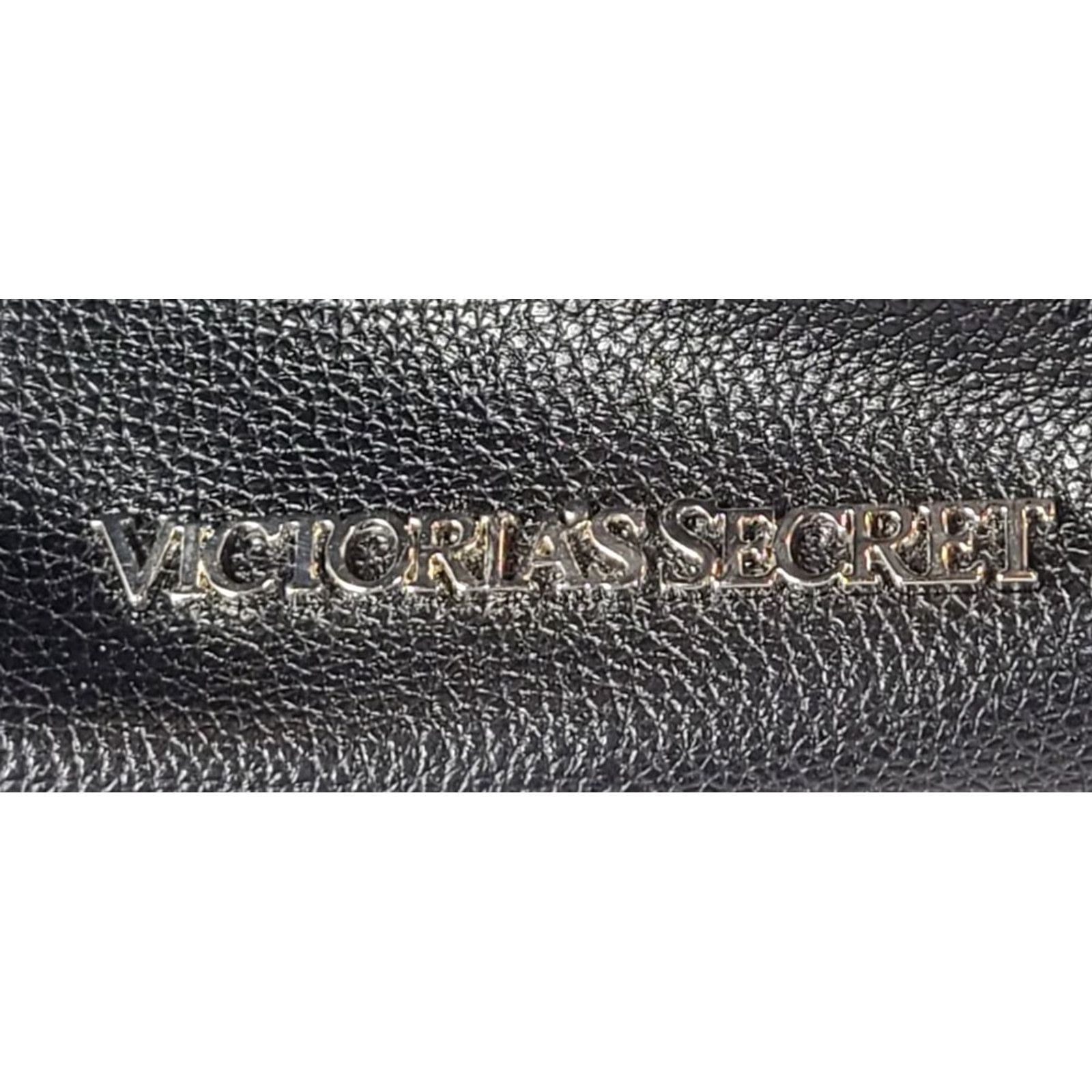 Victoria's Secret Victoria's Secret Fashion Show Backpack Black Faux Leather Fringe Drawstring Bag Women Medium Nwt Rsvp 5 Size ONE SIZE - 6 Thumbnail