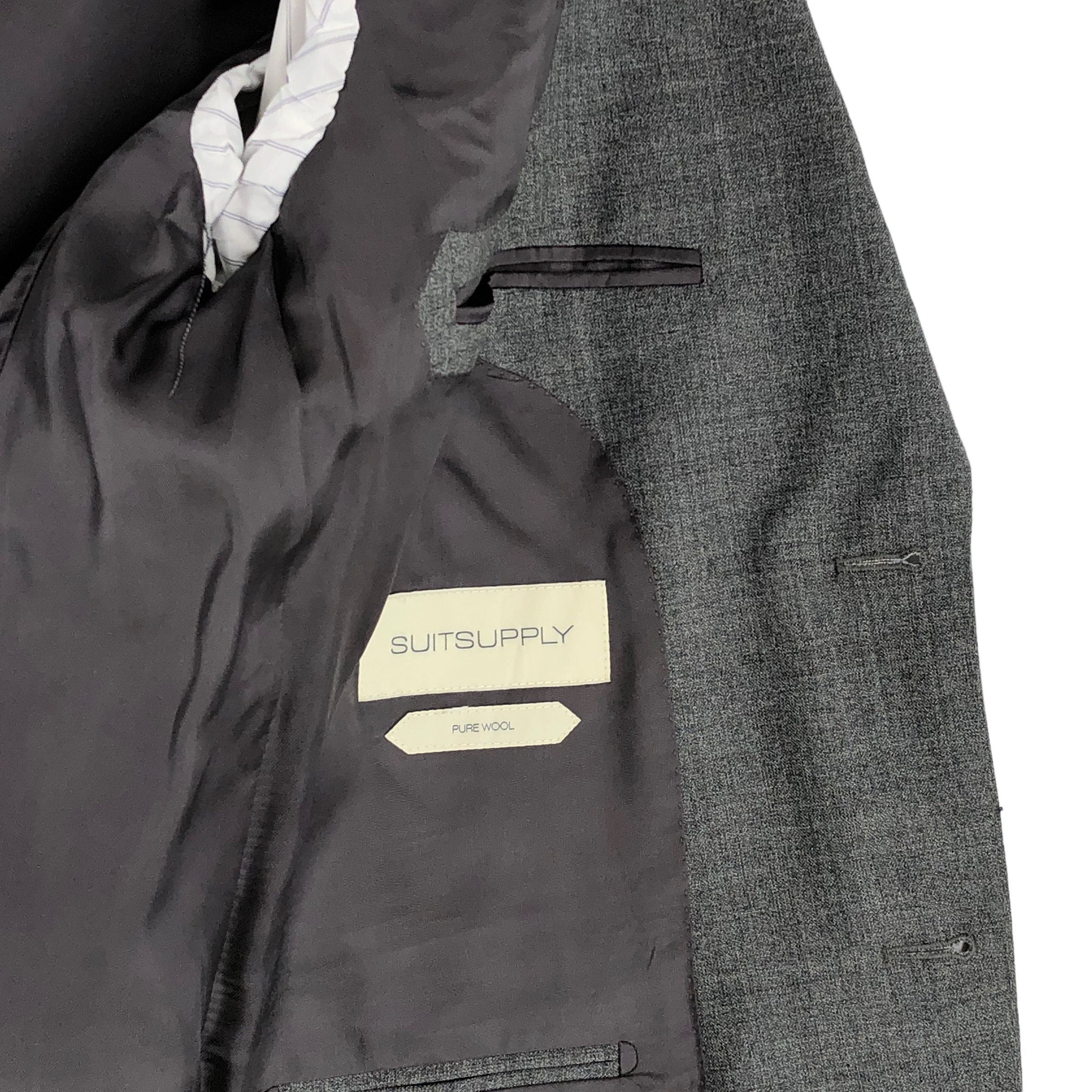 Suitsupply Lazio Single Breasted Wool Blazer Size EU:50; UK:40; US:40S Size 40S - 7 Thumbnail