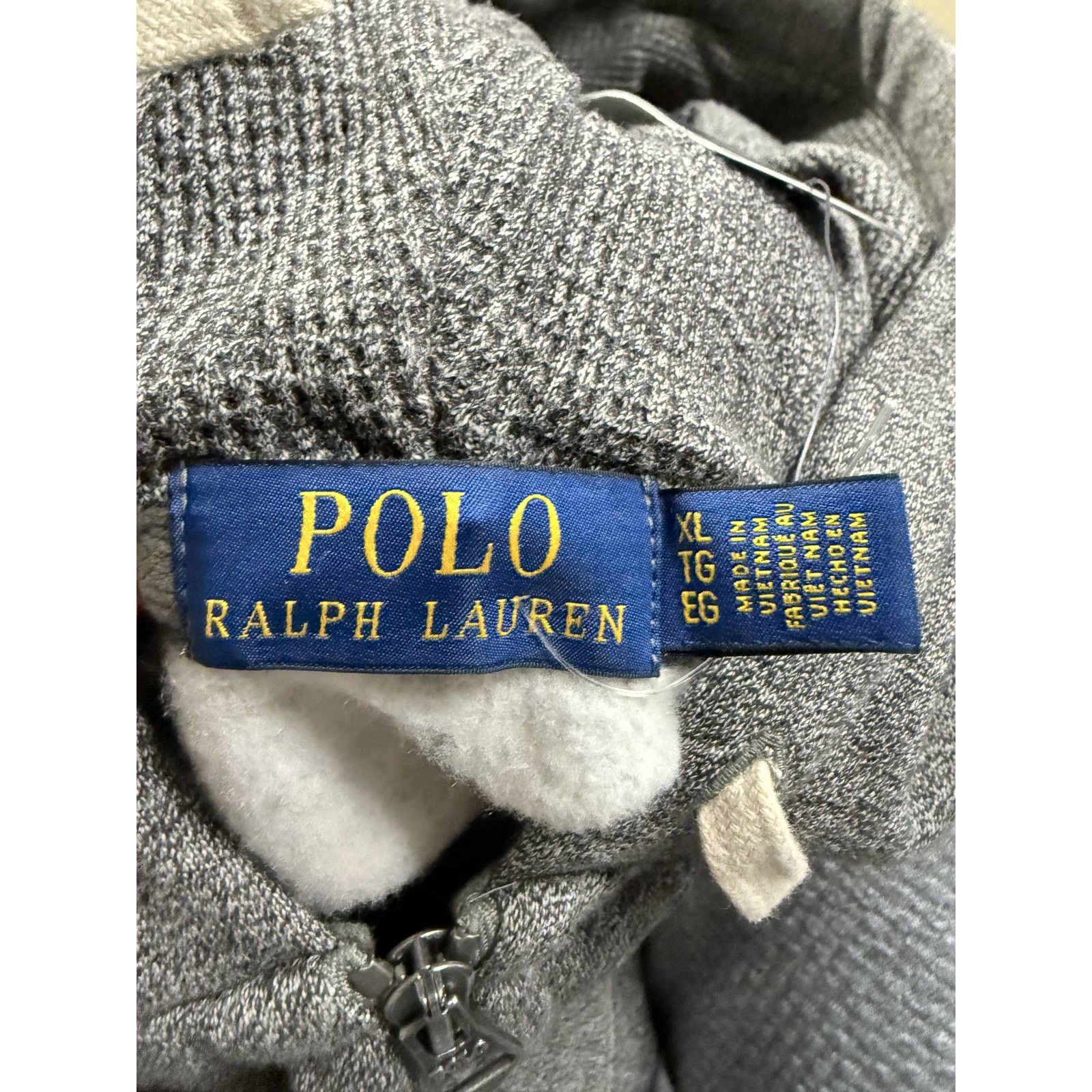 Polo Ralph Lauren Polo Zip Up Charcoal Black New XL With Tags Size US XL / EU 56 / 4 - 2 Thumbnail