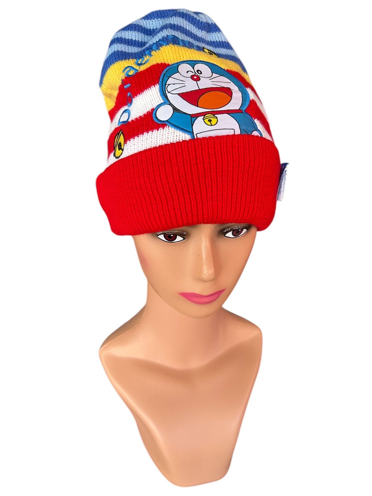 Japanese Brand × Kapital × Vintage Vintage Doraemon Beanie Hats ☠️☠️ Size ONE SIZE - 1 Thumbnail