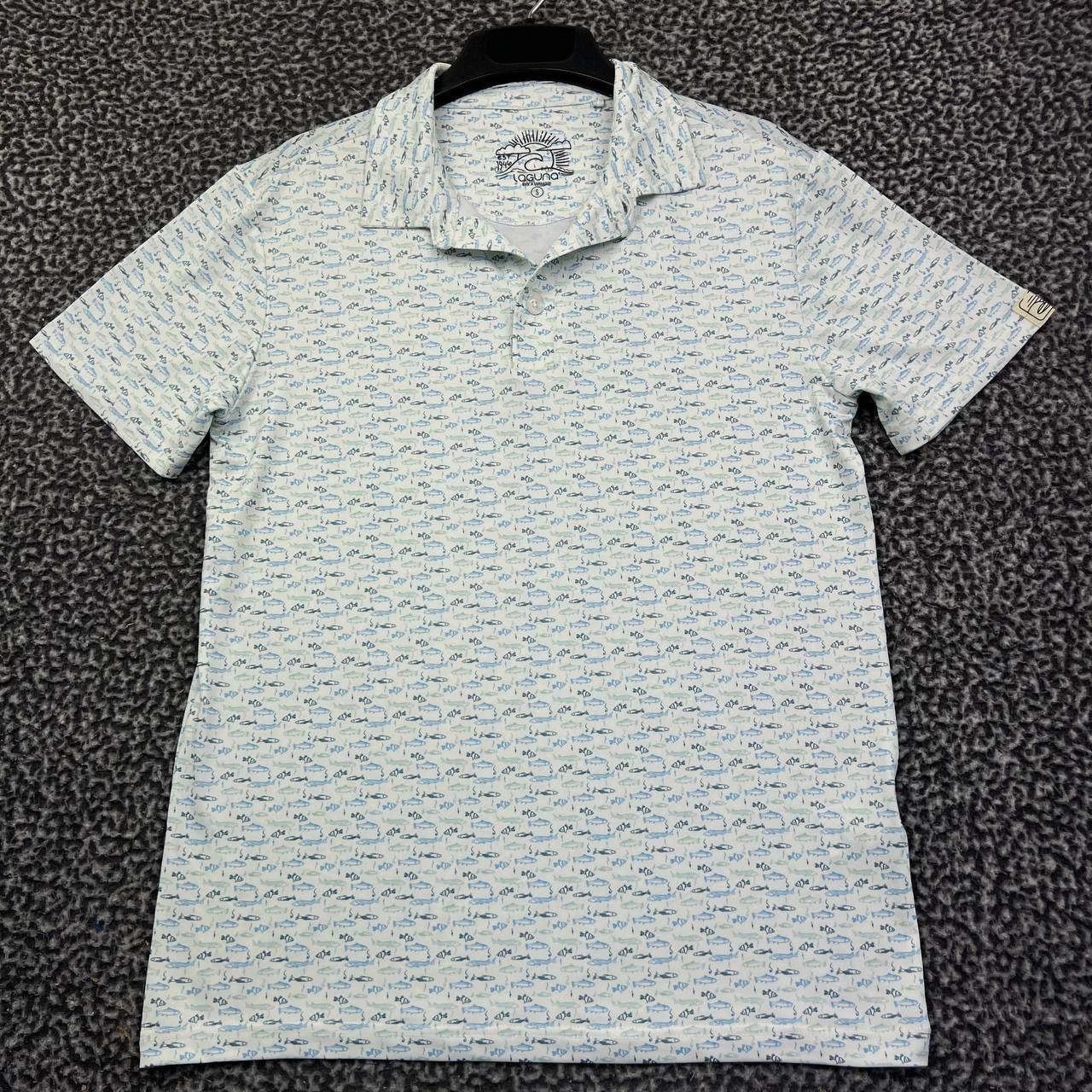 Other Laguna Golf Polo Shirt Men Fish Print Performance Collared S Size US S / EU 44-46 / 1 - 1 Thumbnail