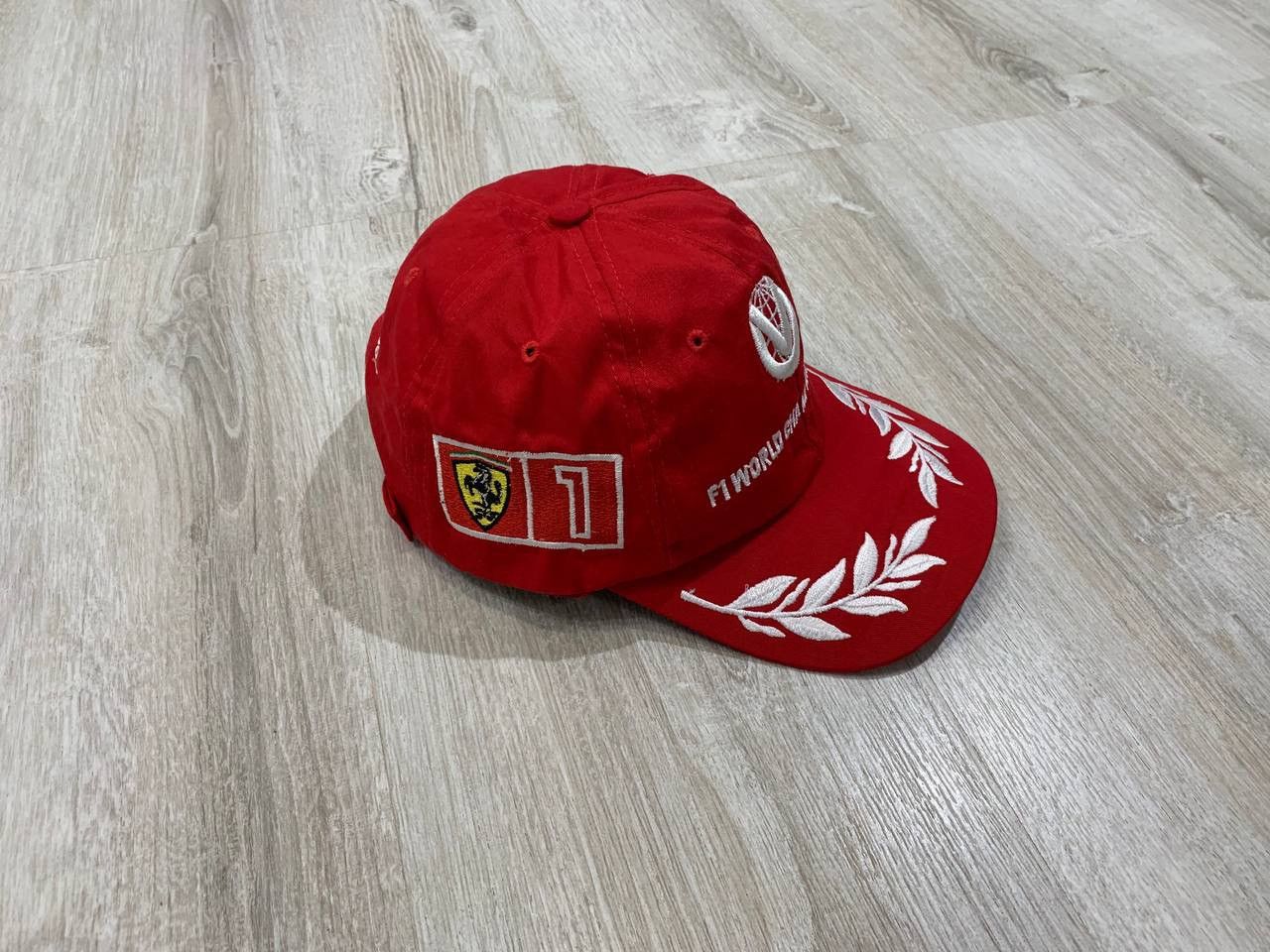 Vintage Mens vintage cap Ferrari Michael Schumacher 2000 Size ONE SIZE - 2 Thumbnail