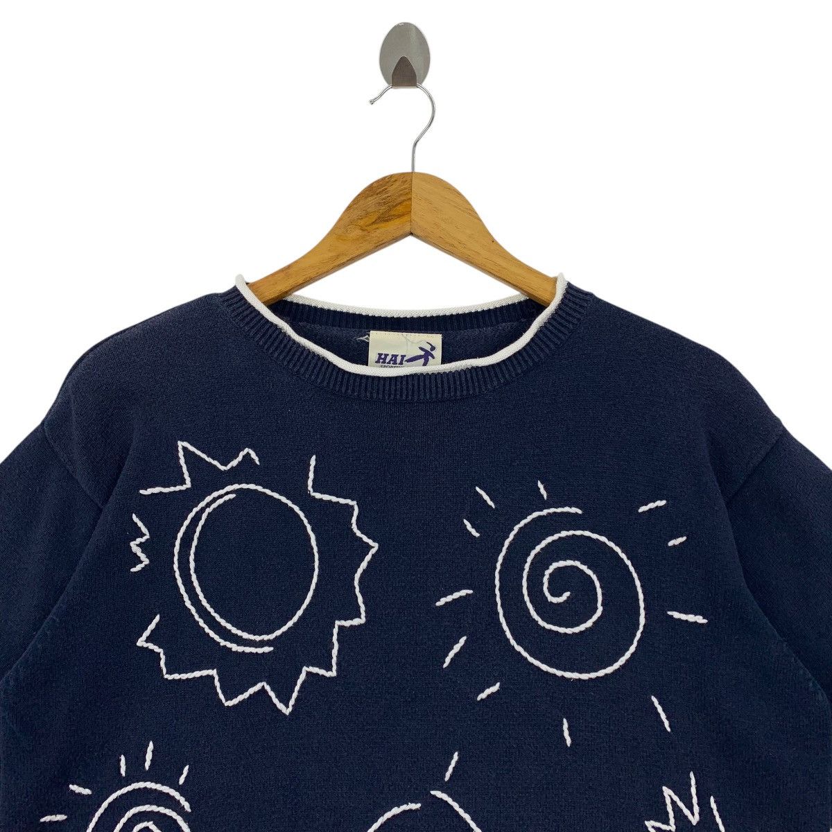 Issey Miyake × Vintage Vintage HAI SPORTING GEAR By ISSEY MIYAKE embroidery tee Size US M / EU 48-50 / 2 - 2 Thumbnail