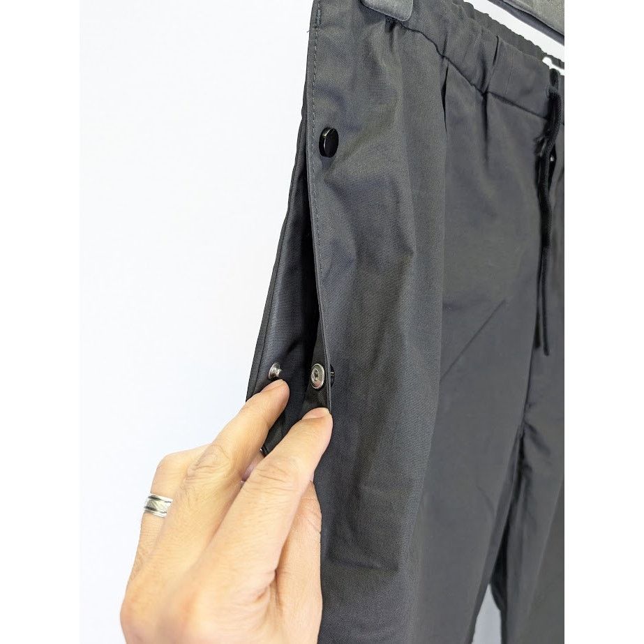 Bottega Veneta o1rshd1 Technical Coated Toile Pants in Black Size US 32 / EU 48 - 9 Thumbnail