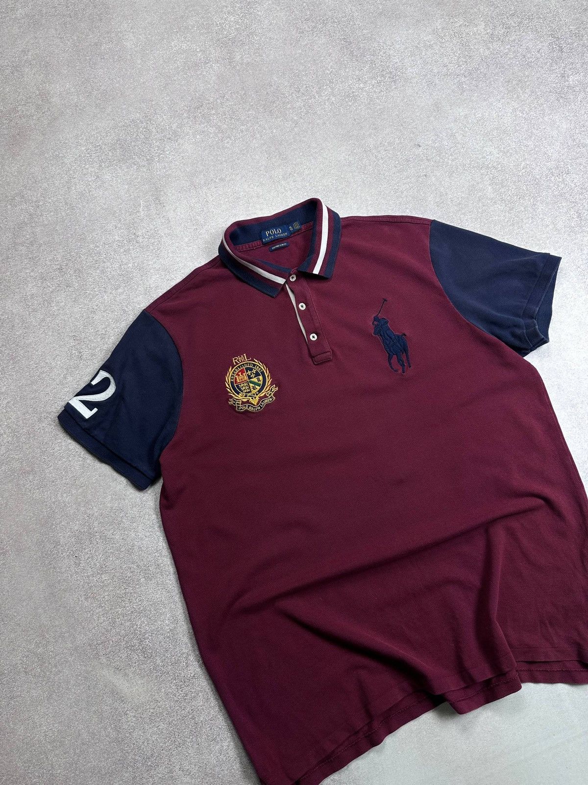 Polo Ralph Lauren Vintage Polo Ralph Lauren Big Pony Chief Keef Style Shirt XL Size US XL / EU 56 / 4 - 2 Thumbnail