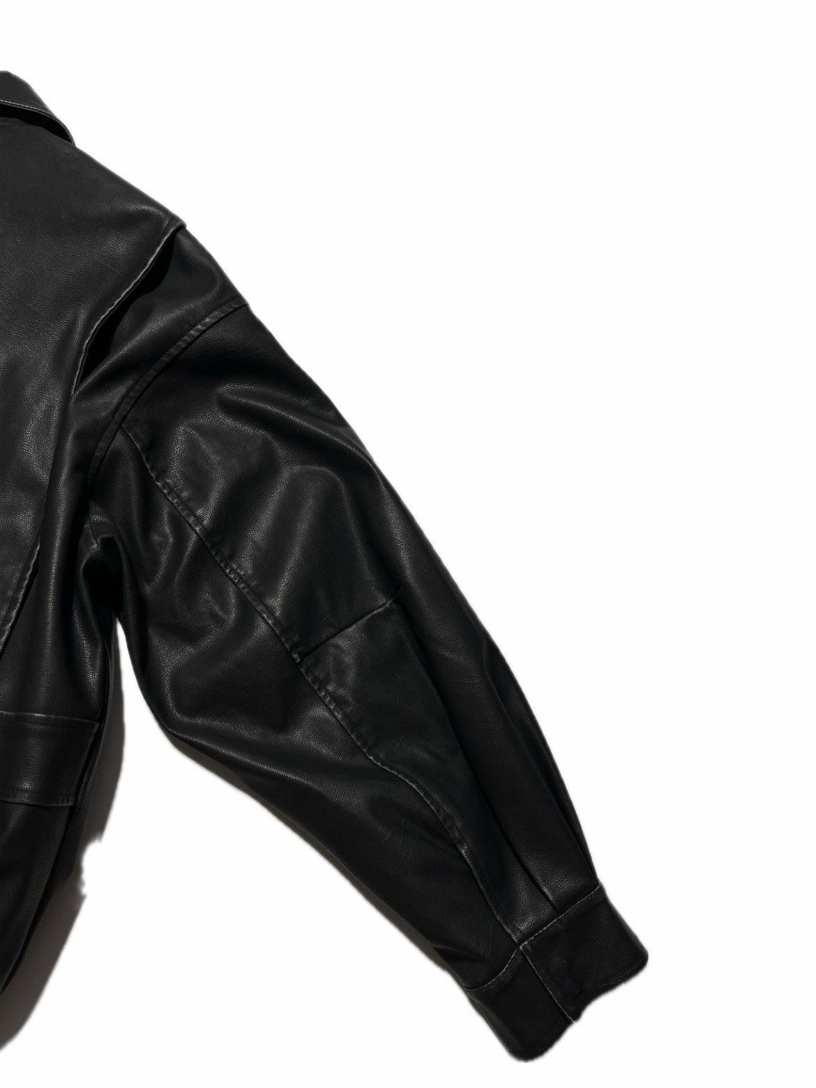Velvet Vintage leather jacket boxy fit Velvet by Jenny Graham Size M / US 6-8 / IT 42-44 - 16 Thumbnail