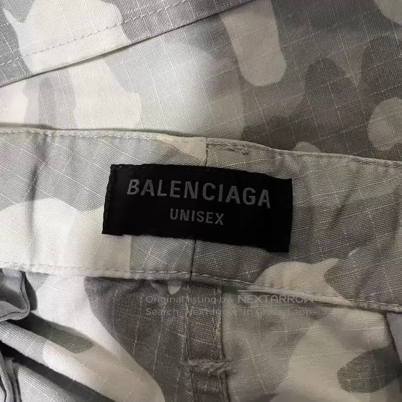 Balenciaga Balenciaga size XS Drawstring Workwear Shorts Size US 27 - 3 Thumbnail