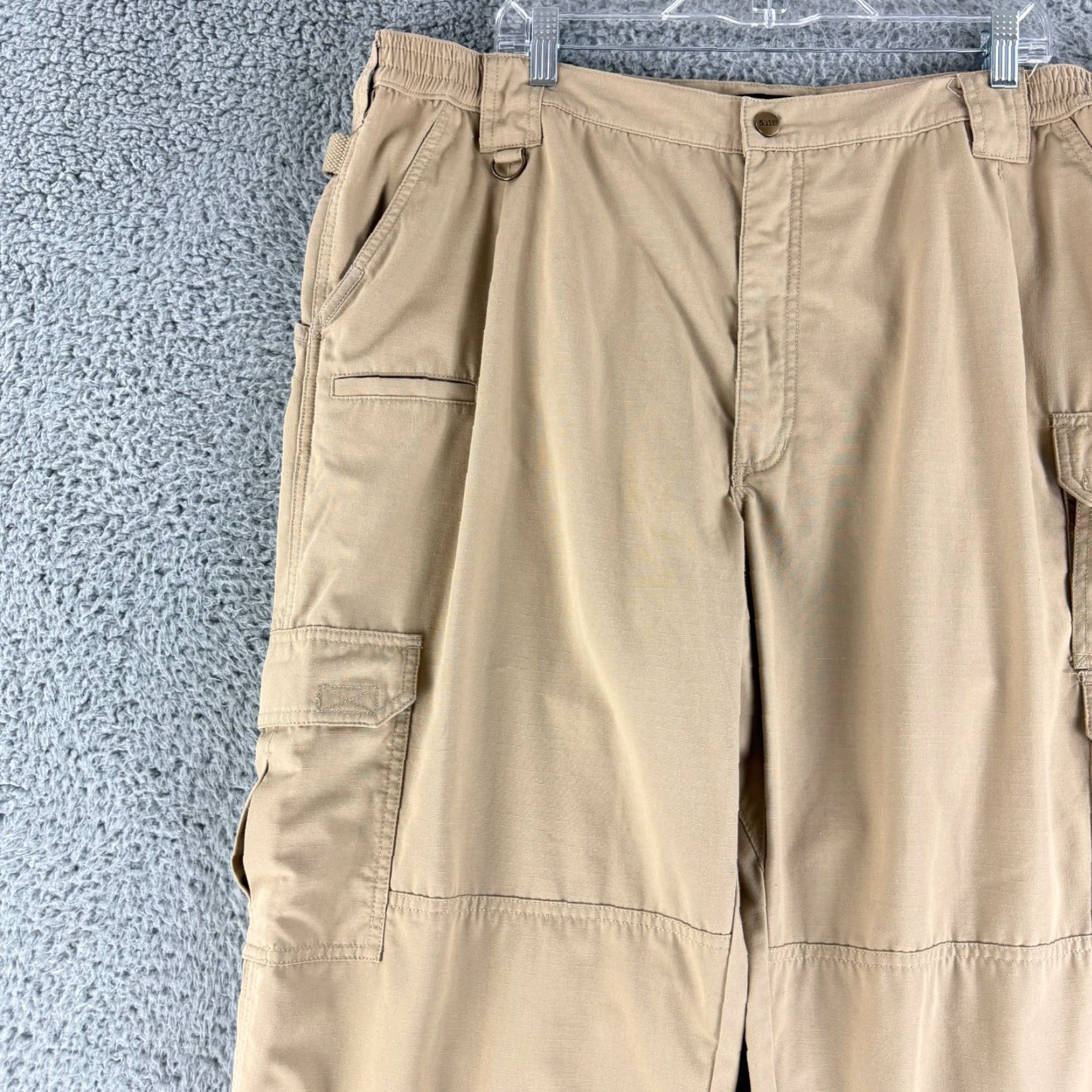 Vintage 5.11 Tactical Taclite Pro Ripstop Cargo Pant Men Size 44x30 Khaki Beige Straight Size US 44 / EU 60 - 3 Thumbnail