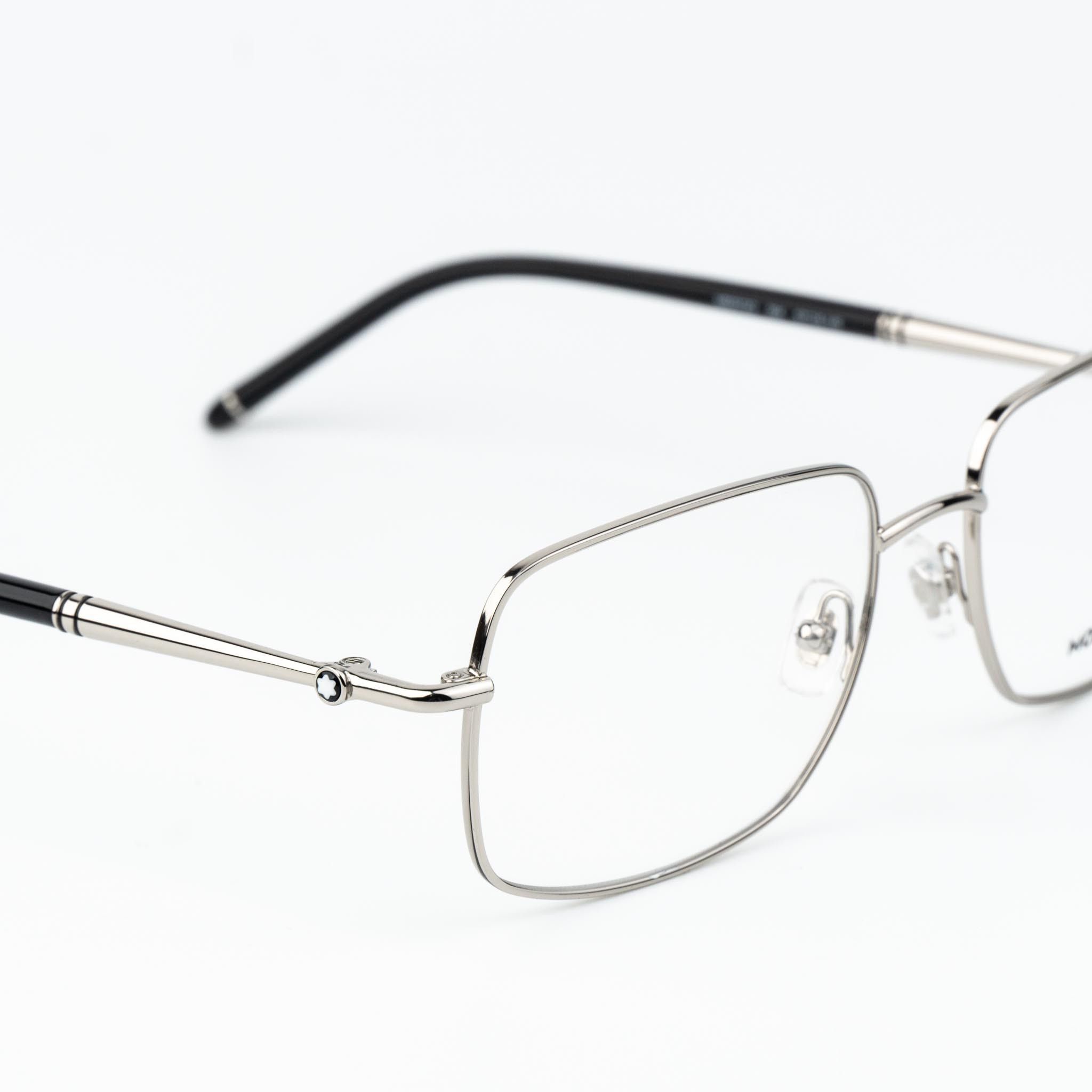 Montblanc Montblanc Men Eyeglasses Rectangle MB0072O 004 NEW AUTHENTIC Size ONE SIZE - 6 Thumbnail