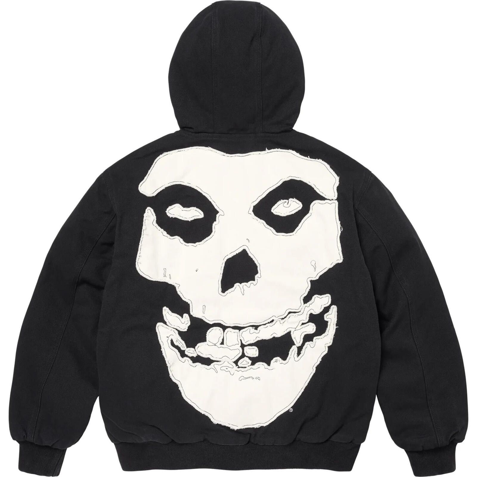 Supreme SS26 Supreme Misfits Hooded Work Jacket Black Large Size US L / EU 52-54 / 3 - 1 Thumbnail