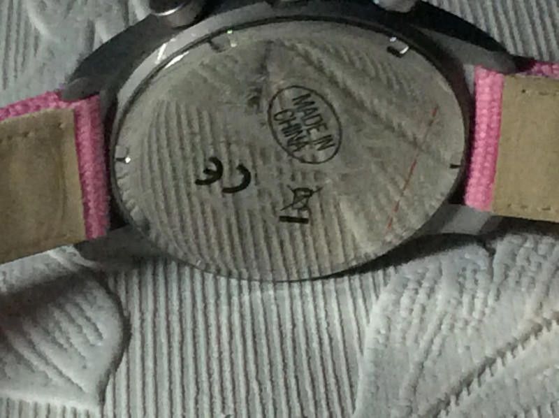Versace Versus Versace Ladies Mens Chronograph Canvas Pink Watch Size ONE SIZE - 9 Thumbnail