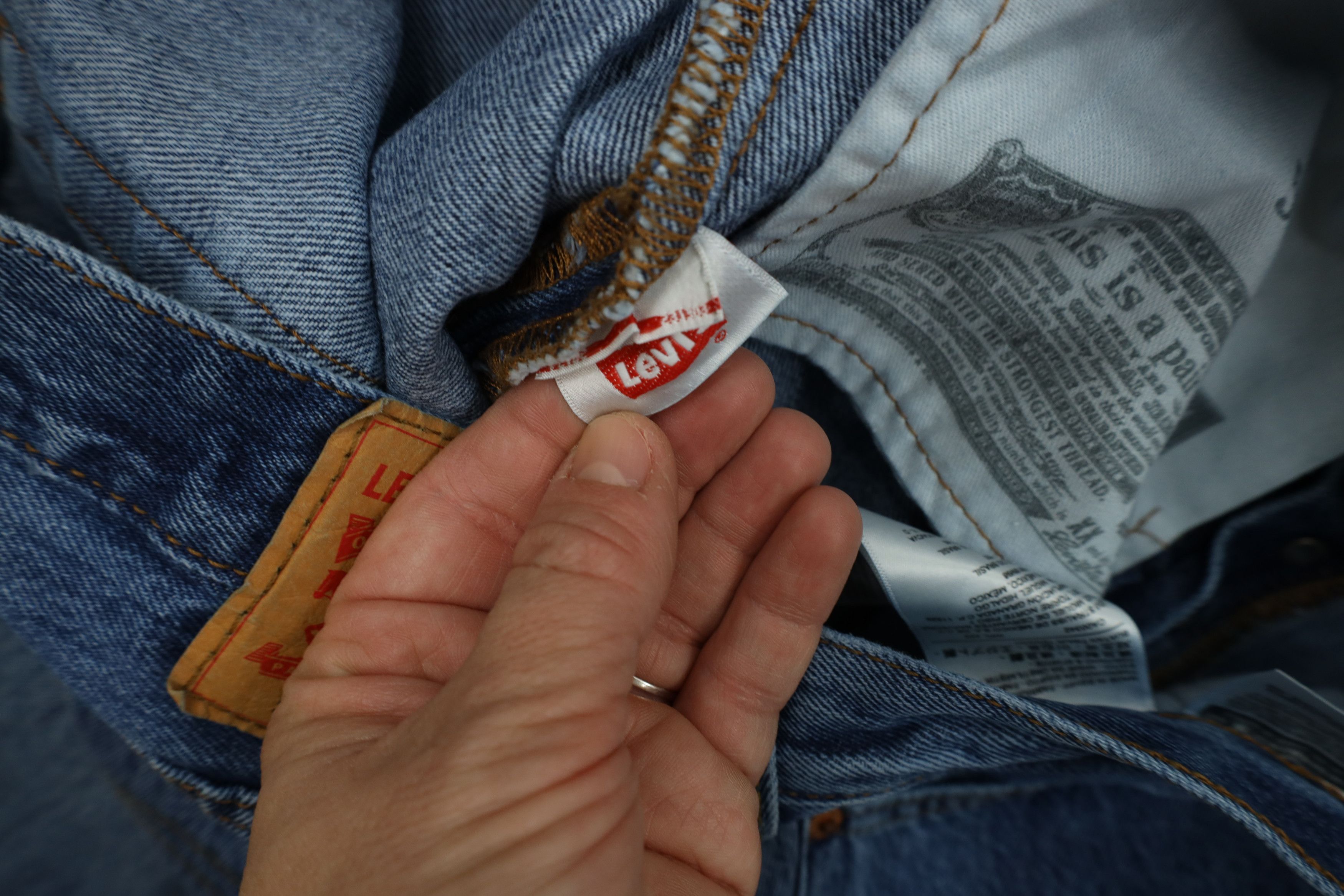 Levi's Vintage Y2K Levis 501xx Button Fly Original Fit Denim Jeans Size US 34 / EU 50 - 10 Thumbnail