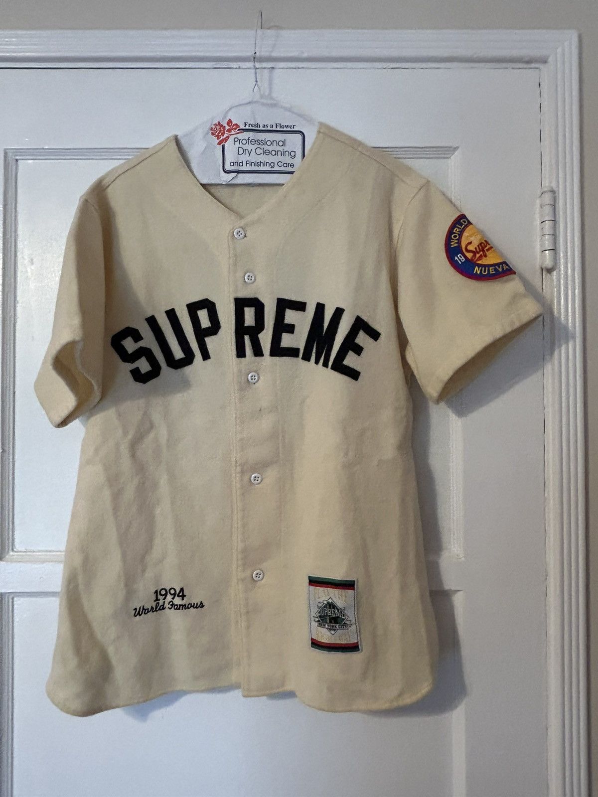 Supreme Mitchell&Ness ベースボールシャツ Supreme ベースボール
