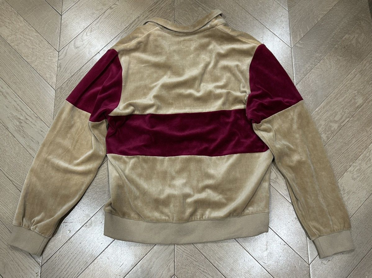 Supreme SUPREME HALF ZIP VELOUR PULL Size US M / EU 48-50 / 2 - 2 Thumbnail