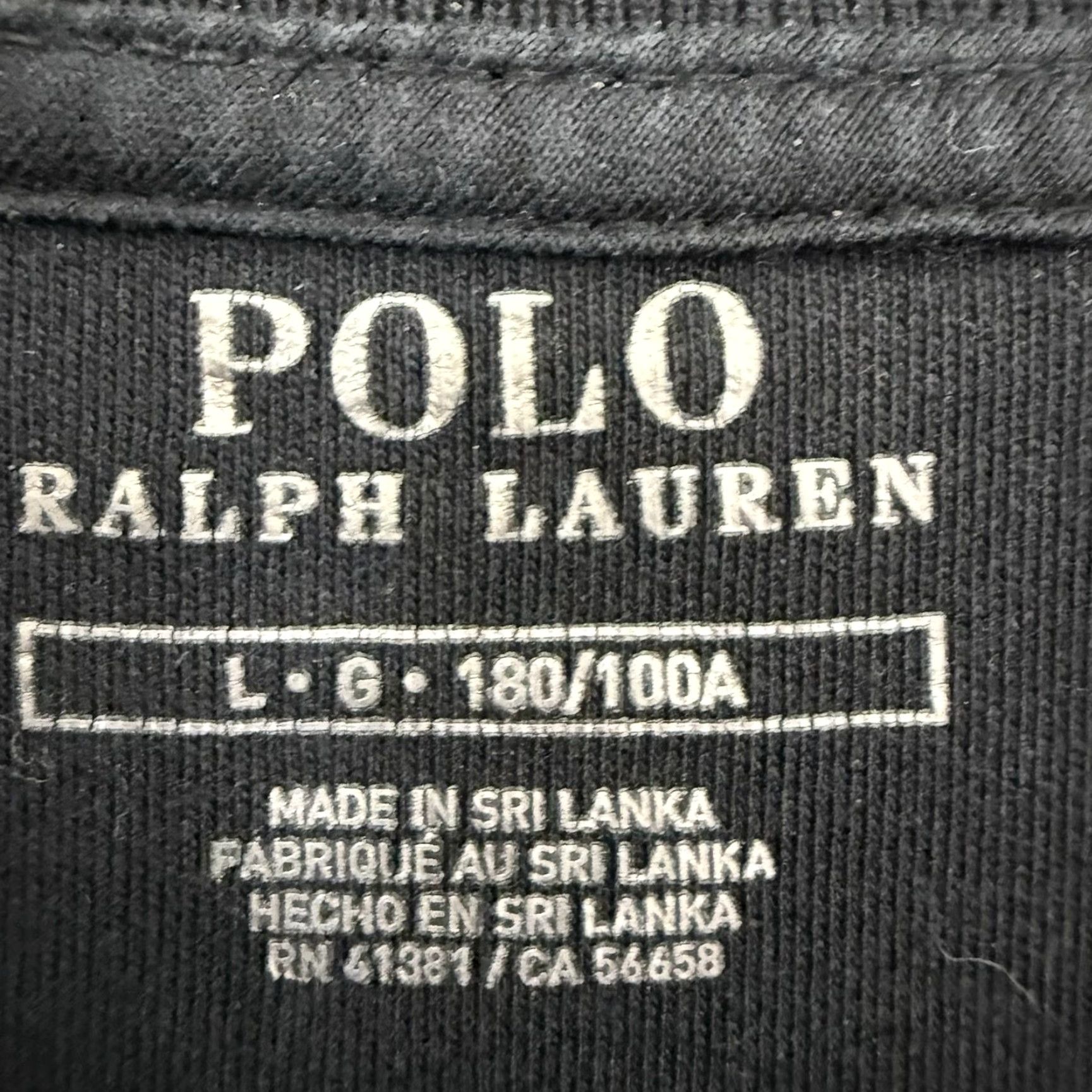 Ralph Lauren Polo Ralph Lauren Jacket Men L Black Interlock Full Zip Pockets Pony Windbreaker Shoes? Size US L / EU 52-54 / 3 - 5 Thumbnail