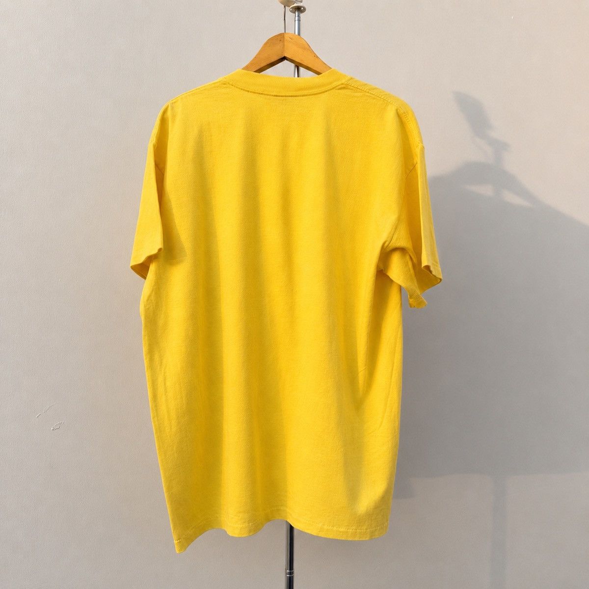 Vintage Adidas Trefoil Vintage Yellow Tee Size US XL / EU 56 / 4 - 4 Thumbnail