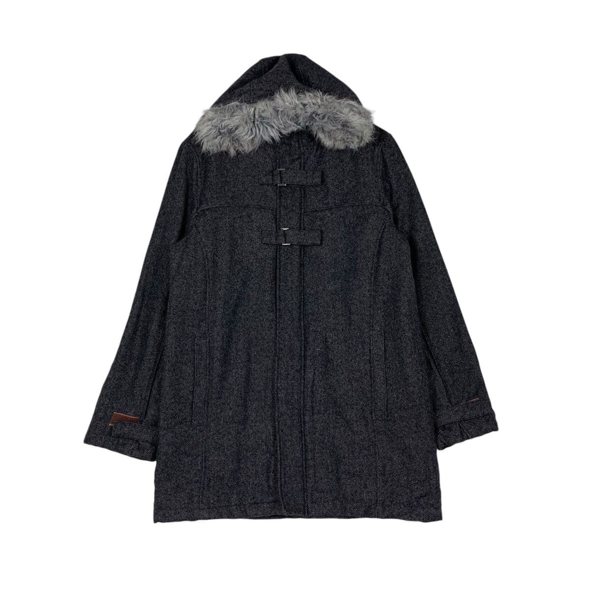 Japanese Brand LOUIS CHAVLON Fur Hoodie Denim Jacket #1393-C63 Size US L / EU 52-54 / 3 - 1 Thumbnail