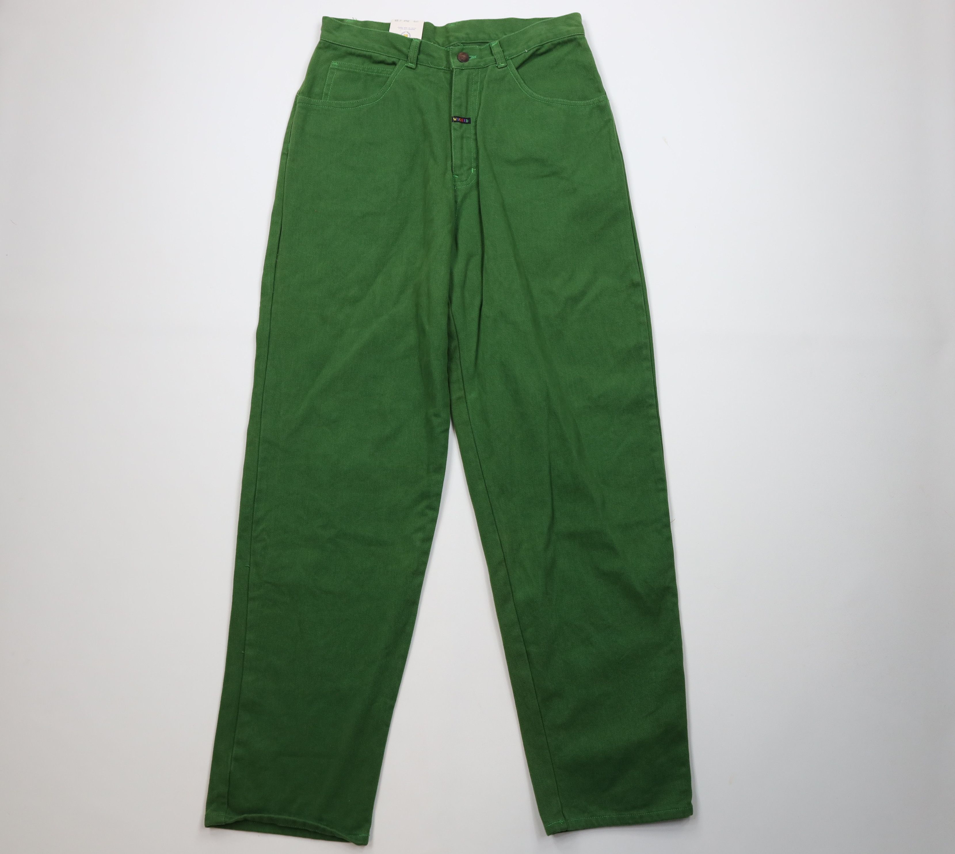 Vintage Deadstock Vintage 90s Streetwear Skateboard Jeans Grass Size US 31 - 1 Thumbnail