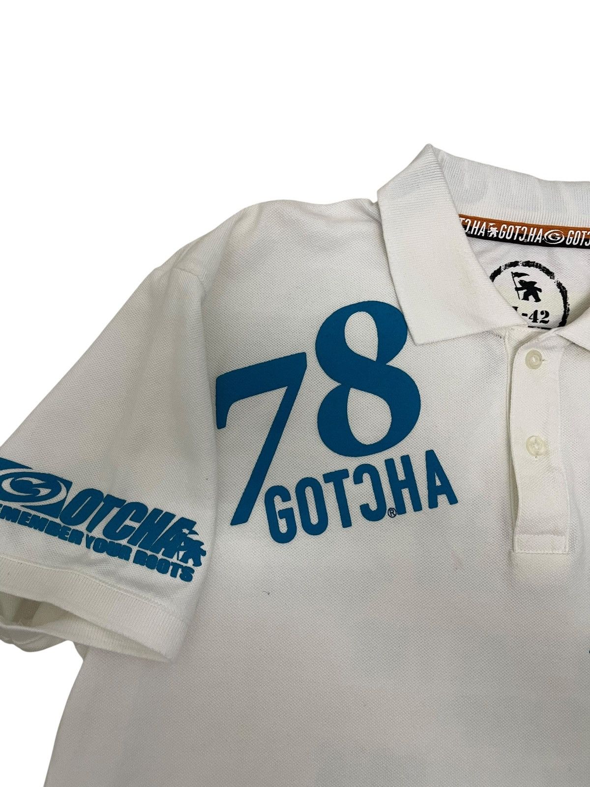 Gotcha Y2K Gotcha Surf OVP High Density Print Polo Tee Size US M / EU 48-50 / 2 - 4 Thumbnail