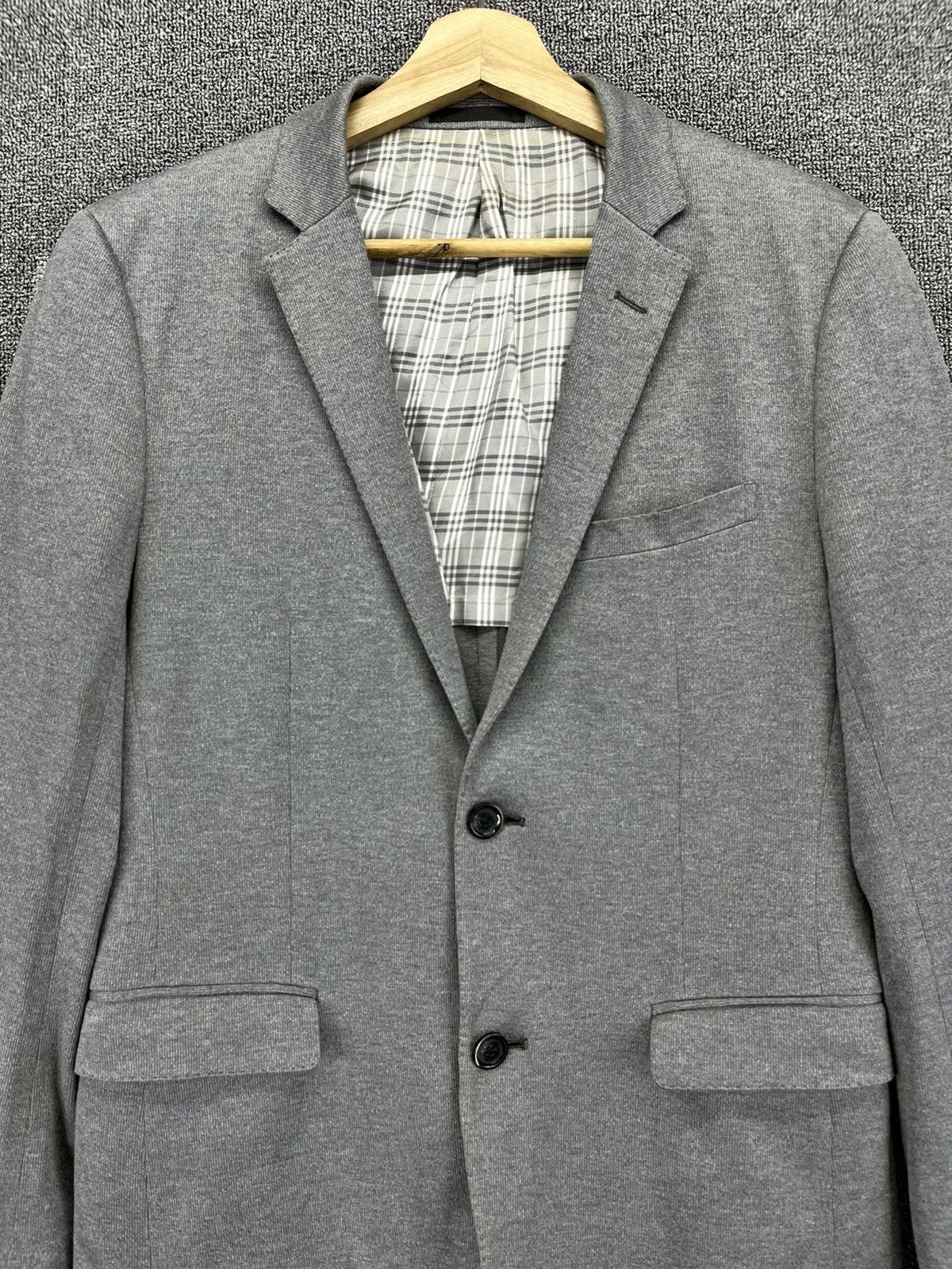 Burberry Vintage Burberry Black Label Grey Blazer Coat Jacket Size M / US 6-8 / IT 42-44 - 5 Thumbnail