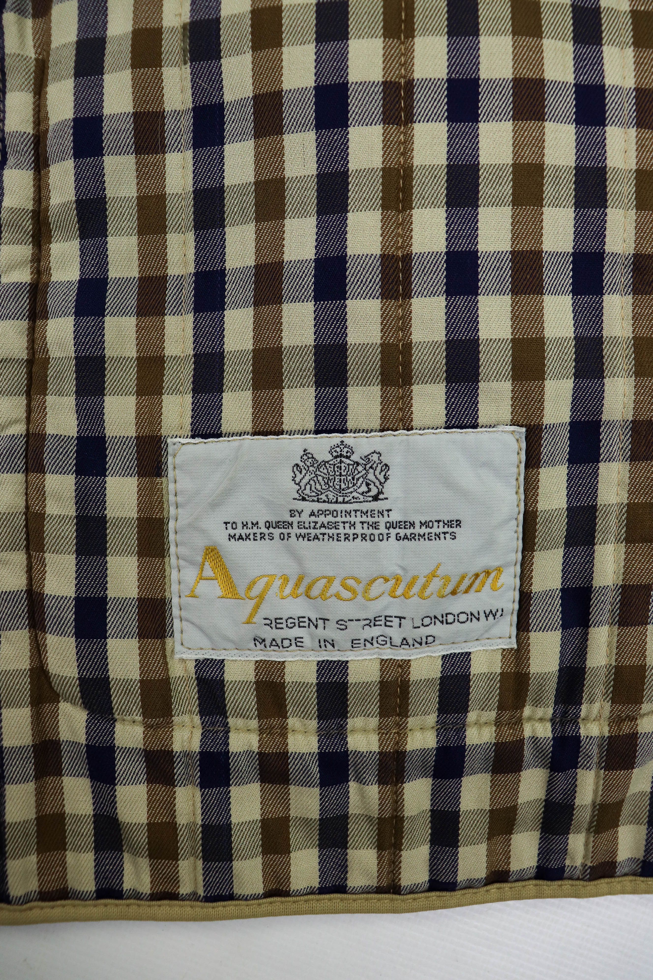 Aquascutum Aquascutum Vintage Checkered Liner Quilted Coat Jacket/Vest Size XL / US 12-14 / IT 48-50 - 16 Thumbnail