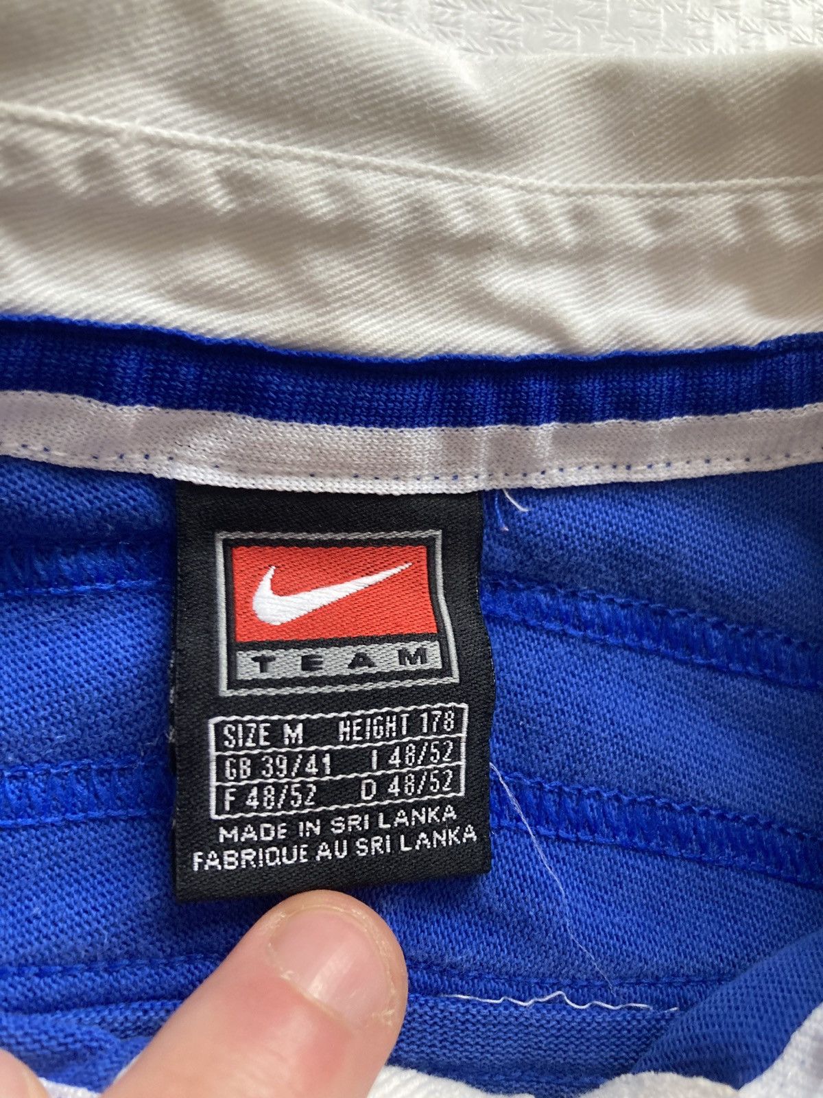 Nike Nike Vintage France 1999 Rugby Union Jersey Longsleeve Shirt Size US M / EU 48-50 / 2 - 9 Thumbnail
