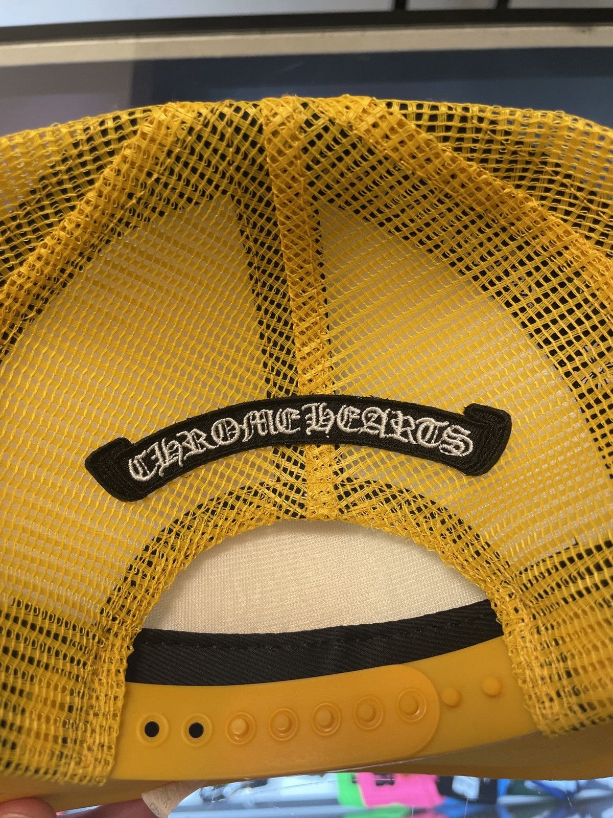 Chrome Hearts Chrome Hearts Vertical Logo Trucker Size ONE SIZE - 2 Thumbnail