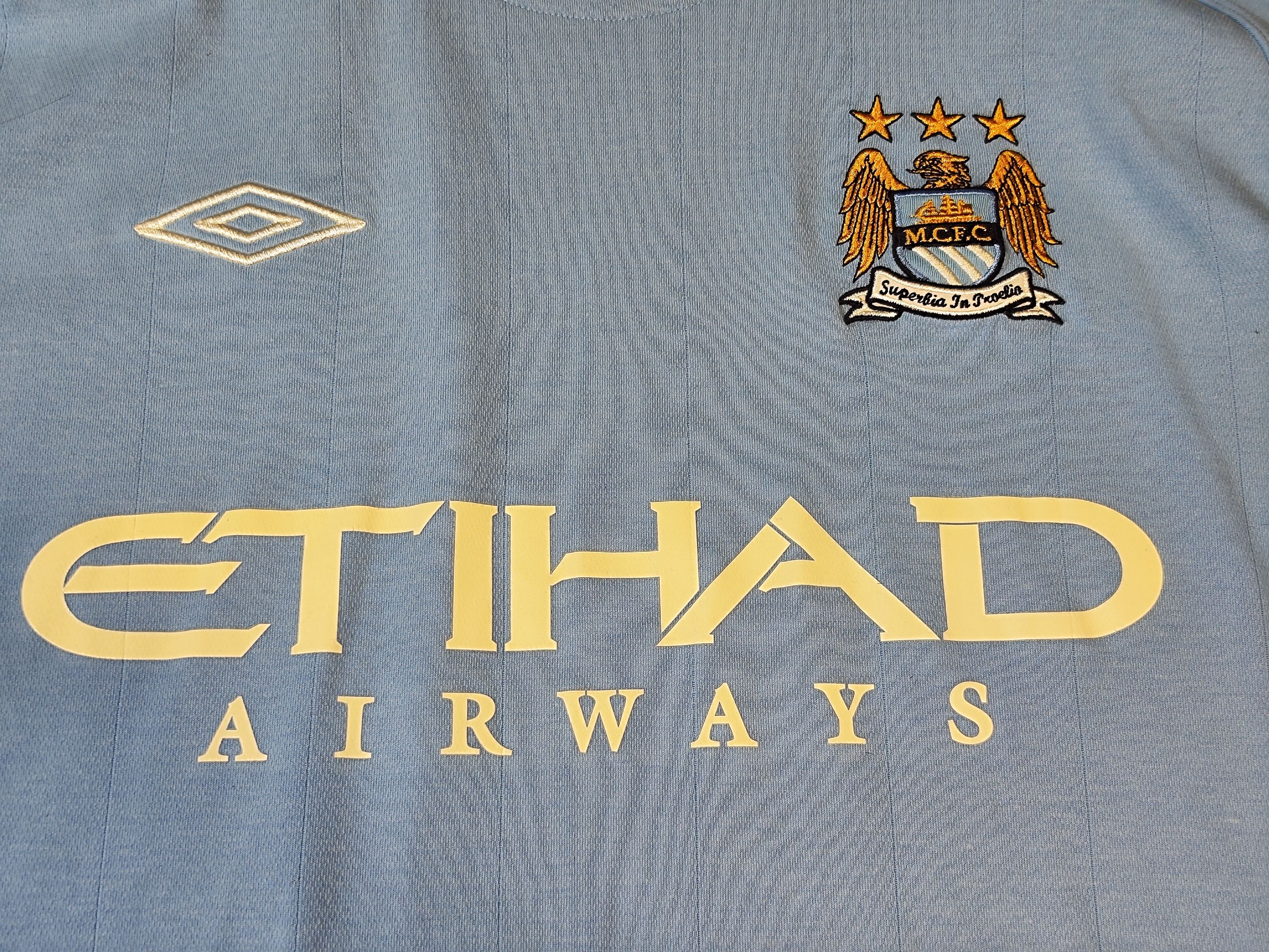 Umbro Umbro Manchester City football shirt size S Size US S / EU 44-46 / 1 - 2 Thumbnail