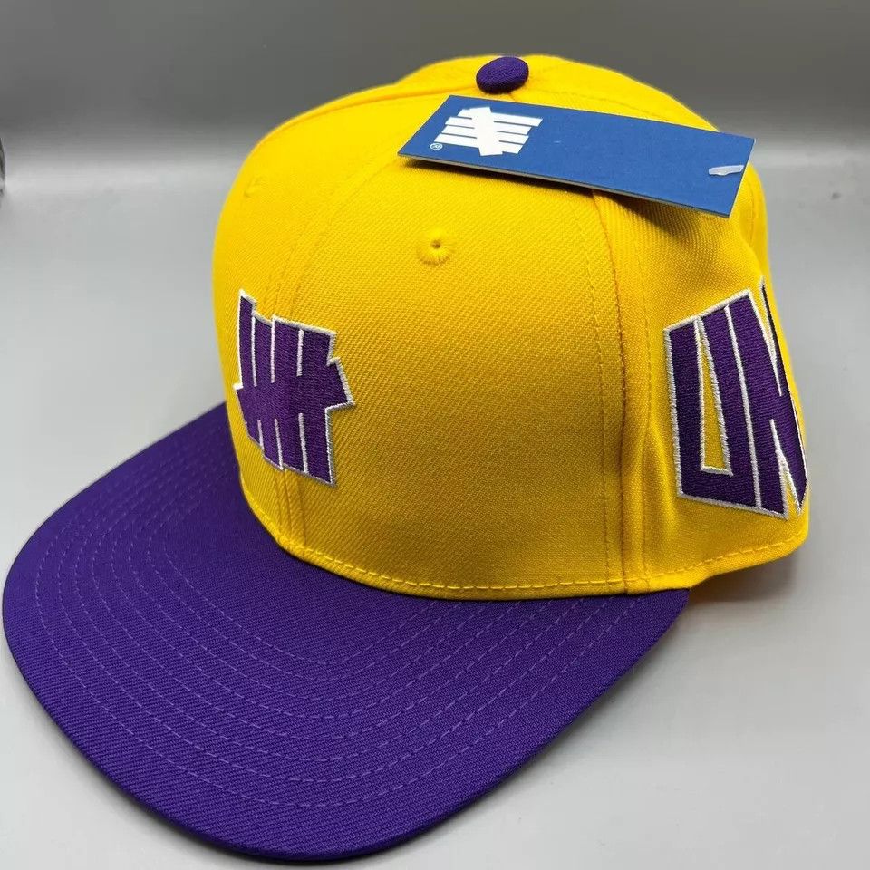 Undefeated Los Angeles LA Lakers x Undefeated Hat Men Snap Back Cap New Size ONE SIZE - 2 Thumbnail