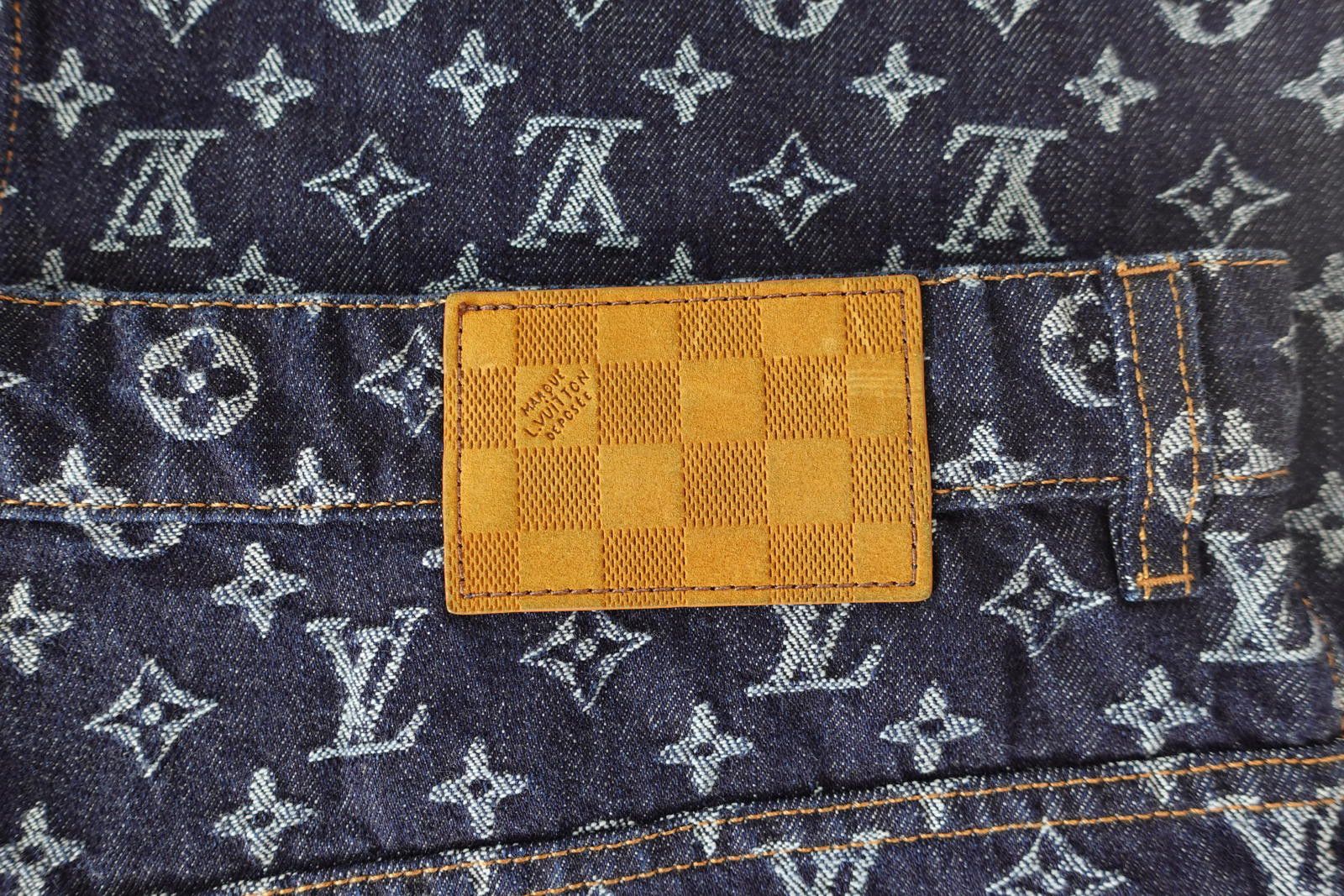 Louis Vuitton Louis Vuitton Jacquard Skate Denim Jeans Size US 36 / EU 52 - 4 Thumbnail