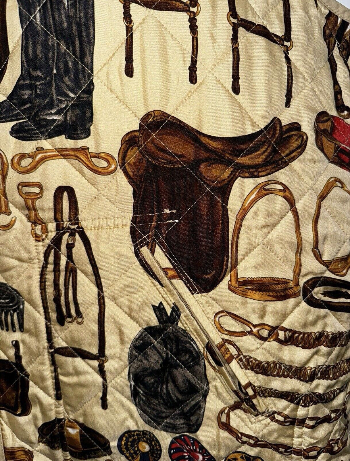 Polo Ralph Lauren Ralph Lauren RRL Reversible Silk Horse Print Vest 2XL Size XXL / US 16-18 / IT 52-54 - 6 Thumbnail