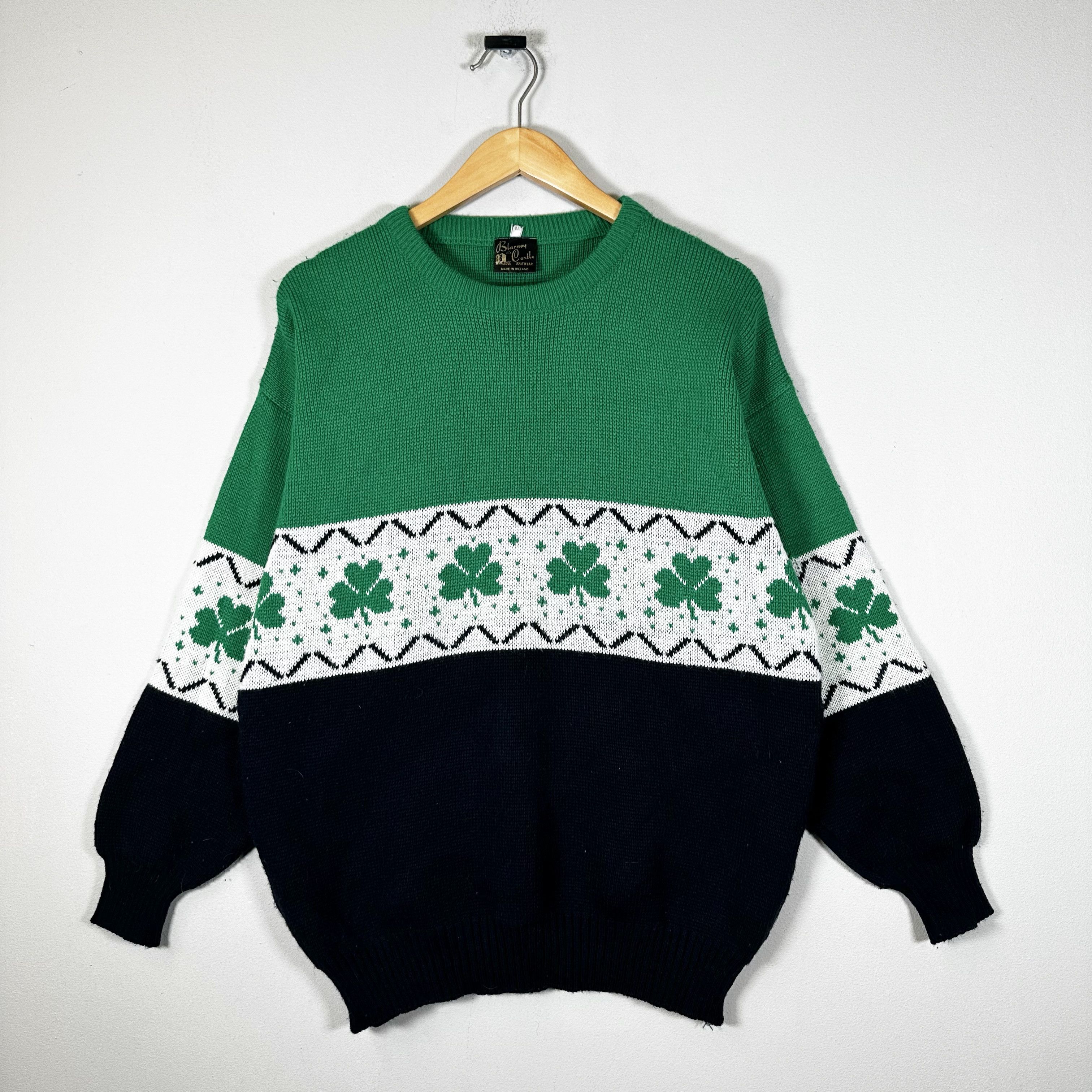Streetwear Vintage Blarneys Castle Made in Ireland Irish Sweater Grailed