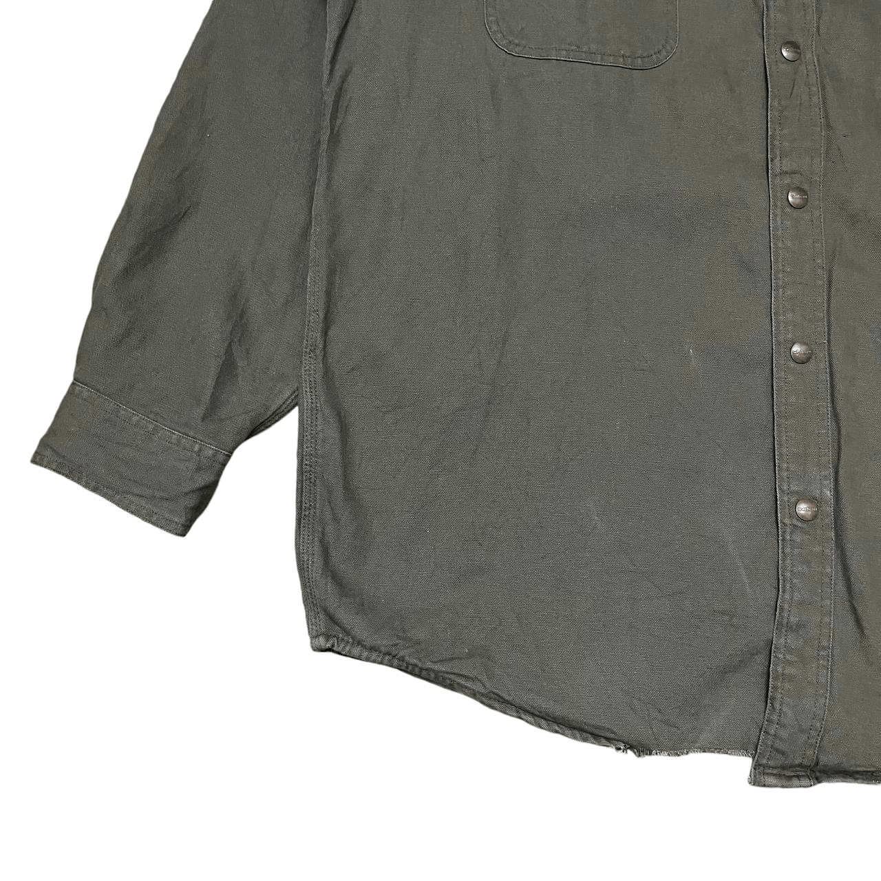 Carhartt Vintage S296MOS Carhartt Work Jacket Thrashed Size US XL / EU 56 / 4 - 4 Thumbnail