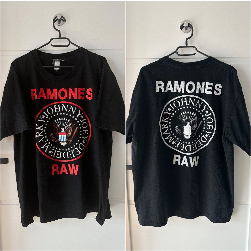 Band Tees 00's RAMONES Raw REO Rock T Shirt band tee Heavy cotton Size US XL / EU 56 / 4 - 1 Thumbnail