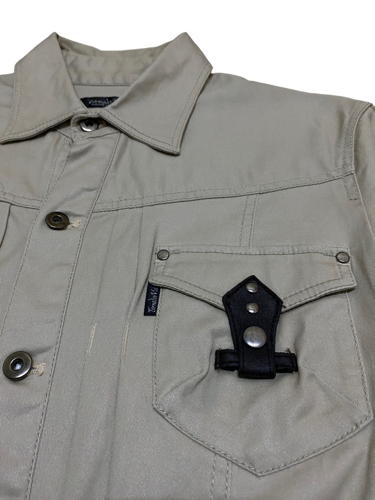 Le Grande Bleu (L.G.B.) Rare Design Vintage Japanese Brand Tornado Mart Shirt 1990s Size US L / EU 52-54 / 3 - 3 Thumbnail