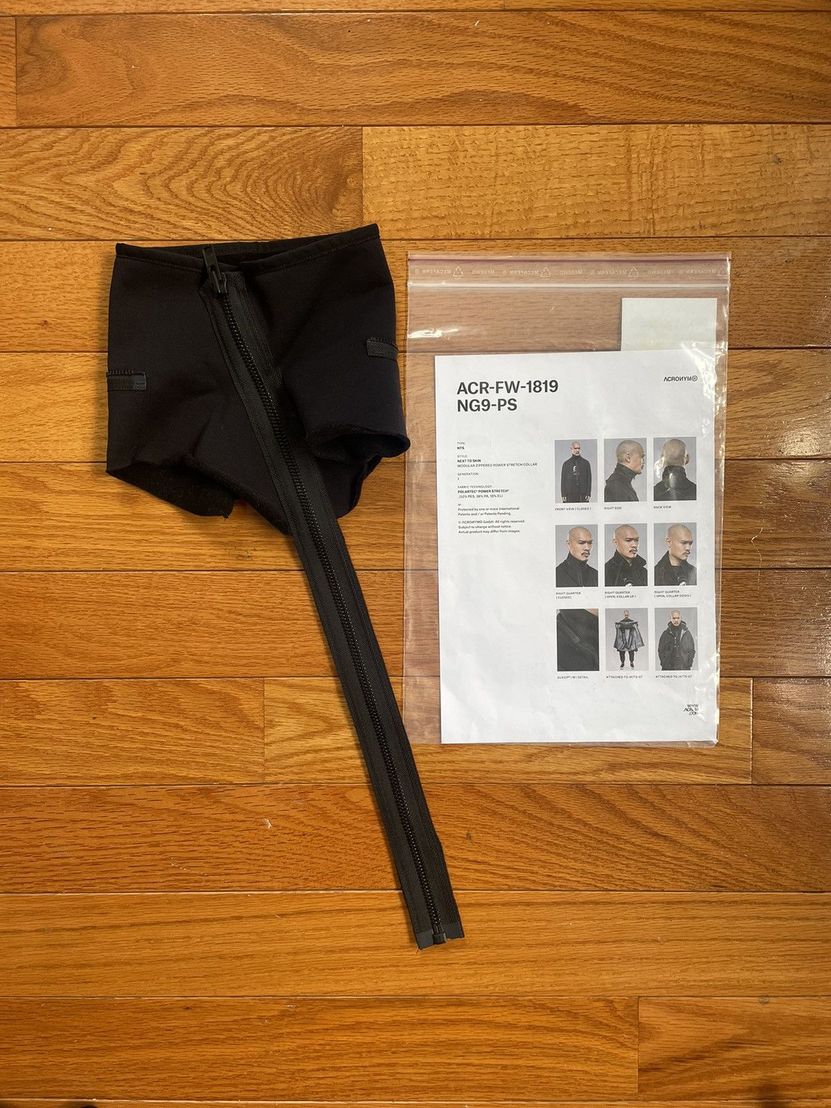 image of Acronym Ng9-Ps in Black, Men's