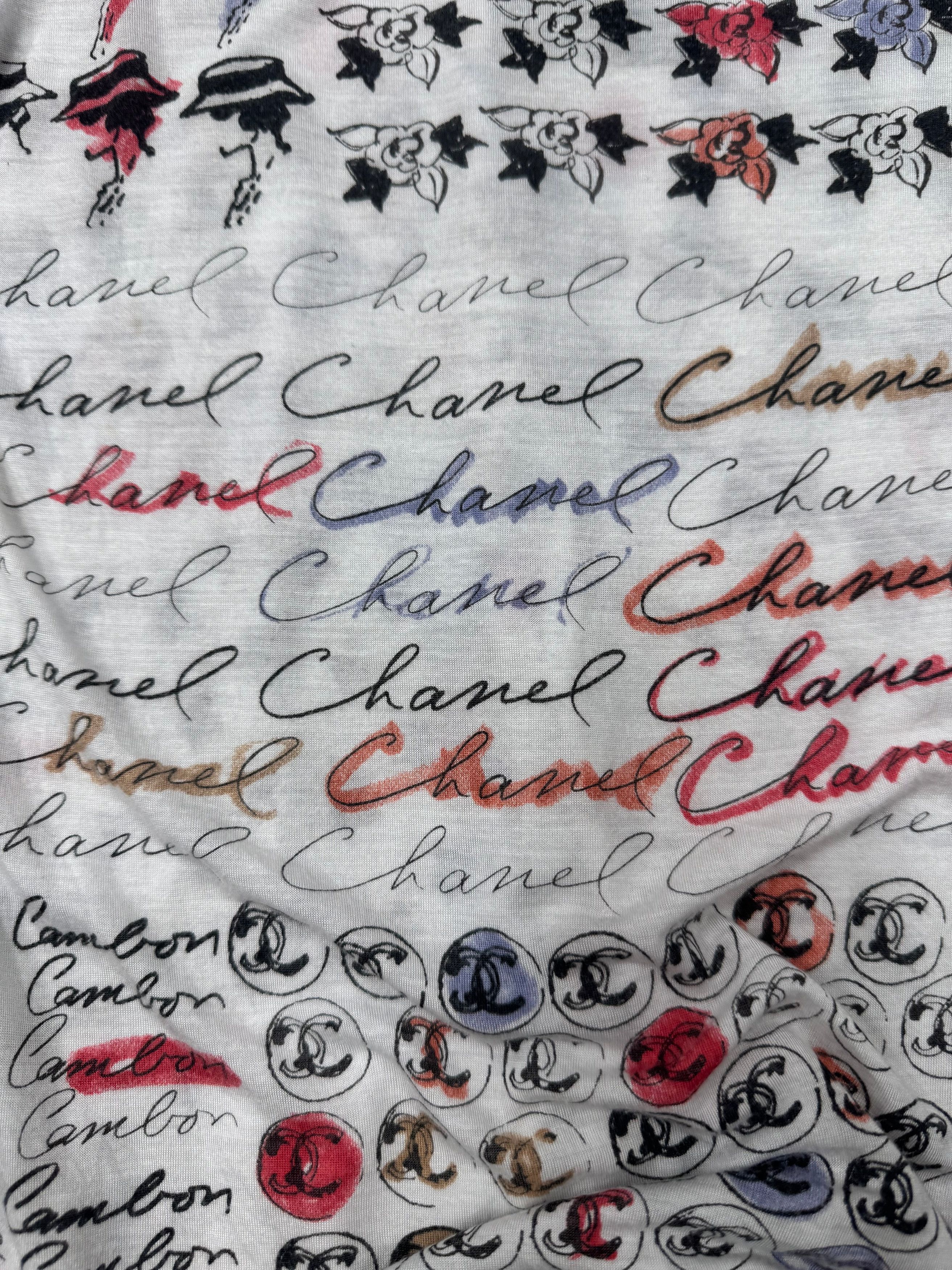 Chanel SS2006 Chanel ‘Cruise’ Semi Sheer Silk Long Sleeve Top Size S / US 4 / IT 40 - 4 Thumbnail