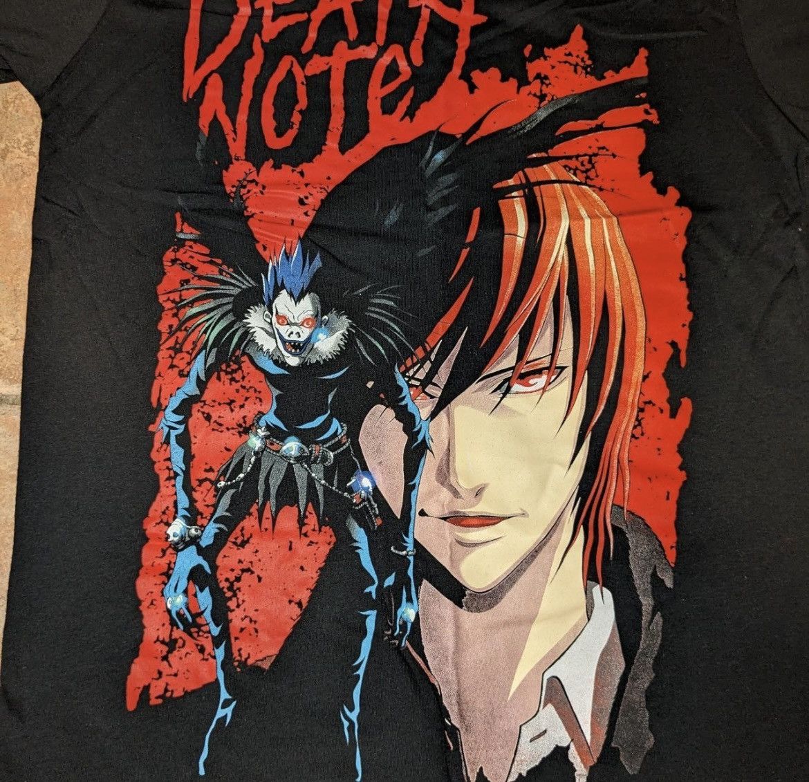 Other DEATH NOTE LIGHT YAGAMI & RYUK TSHIRT OFFICIALLY LICENSED Size US M / EU 48-50 / 2 - 1 Thumbnail