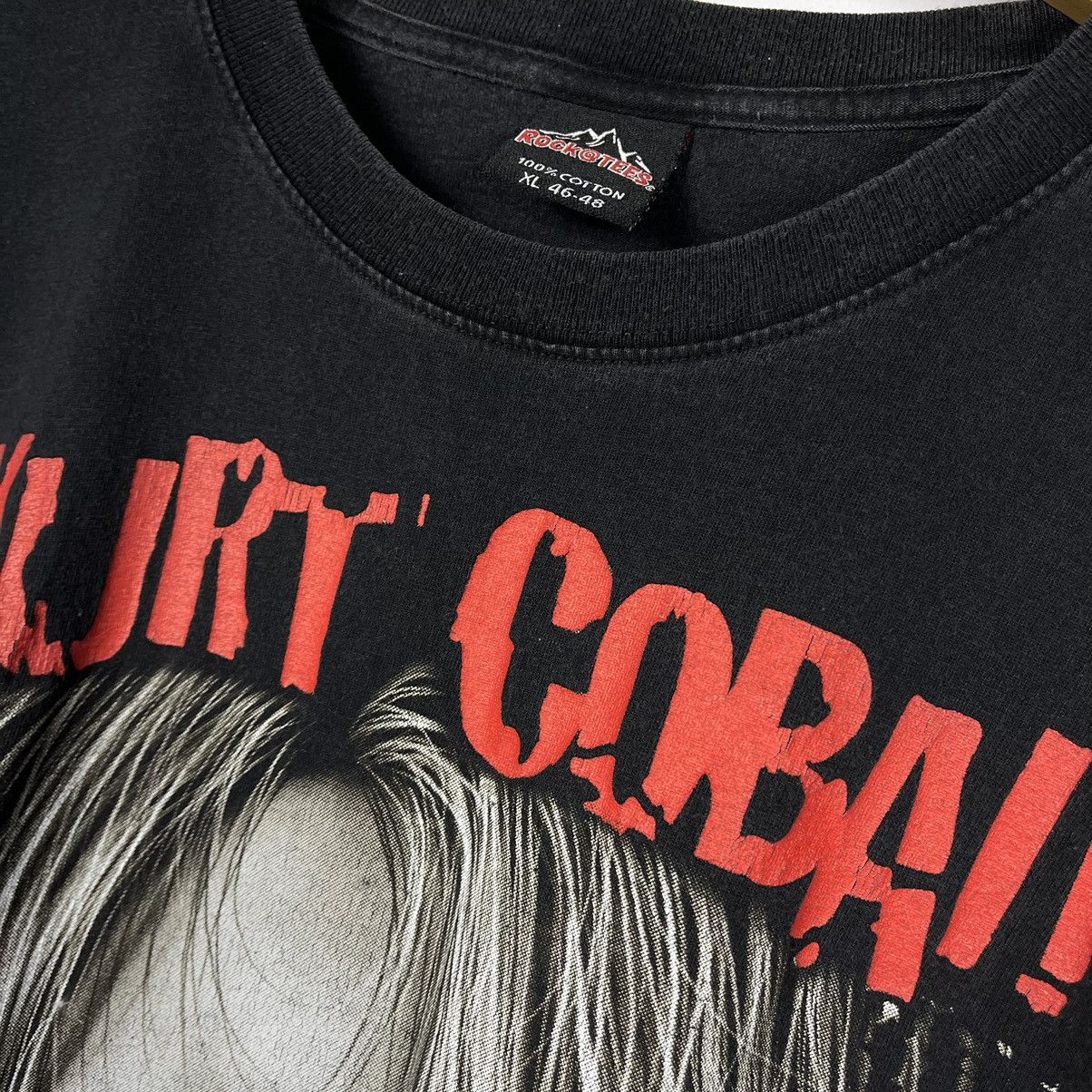 Band Tees Vintage Nirvana Kurt Cobain rare rock band tee 90’s Size US XL / EU 56 / 4 - 11 Thumbnail