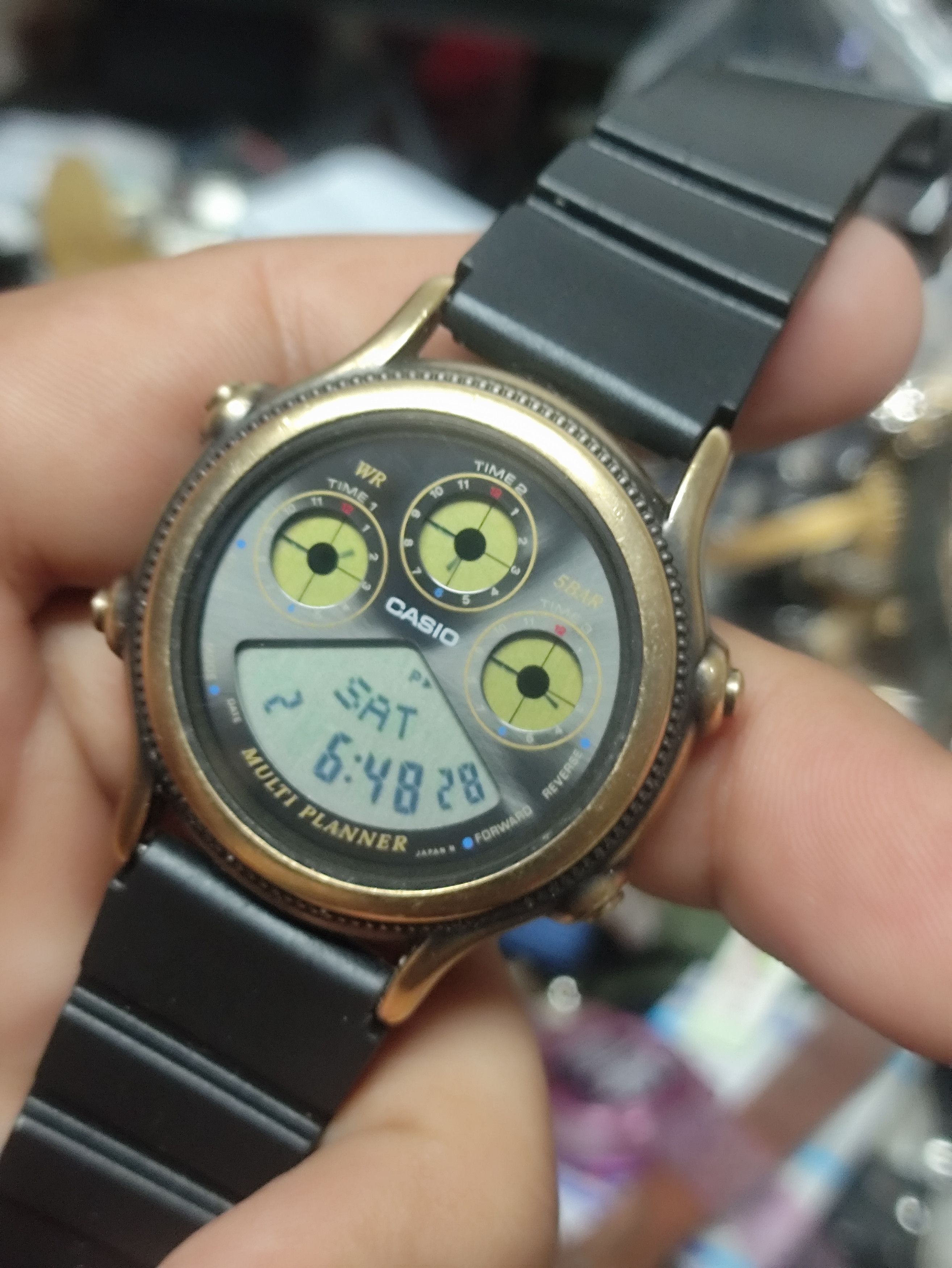 Casio SUPER RARE💥 CASIO BGP-250 AKA RALLY EYE. MADE IN JAPAN Size ONE SIZE - 2 Thumbnail