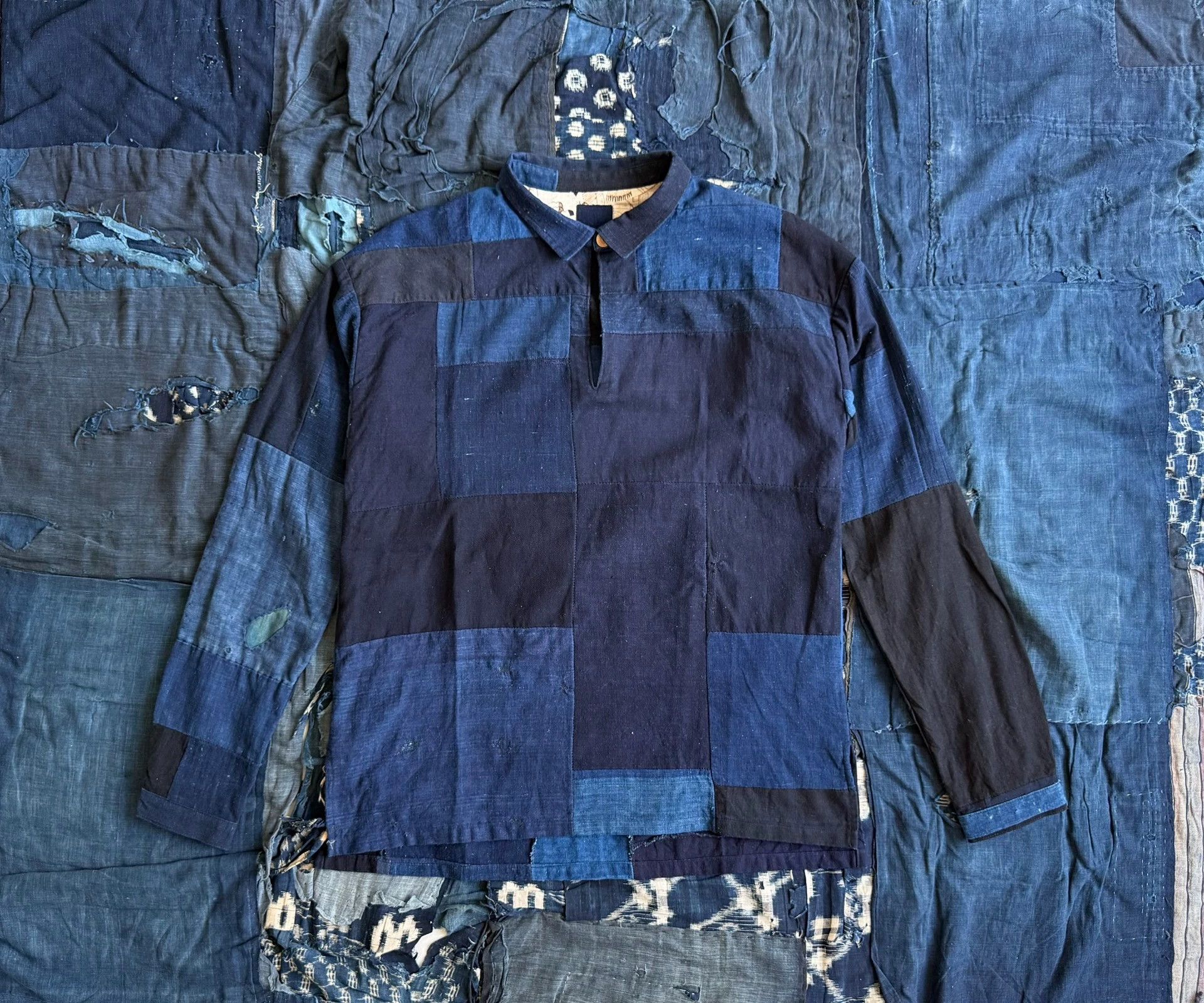 Visvim VISVIM 17SS ICT KOFU INDIGO TUNIC SHIRT 2 Size US M / EU 48-50 / 2 - 1 Thumbnail