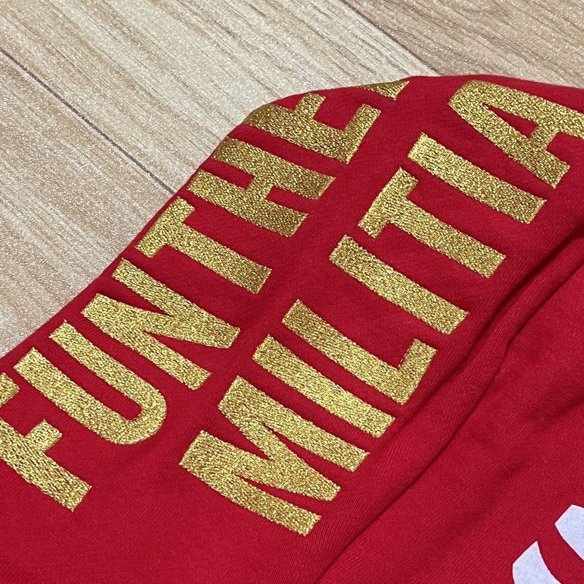 Bape 💥 Bape Red Tiger Zip Up Hoodie 💥 Size US XL / EU 56 / 4 - 16 Thumbnail