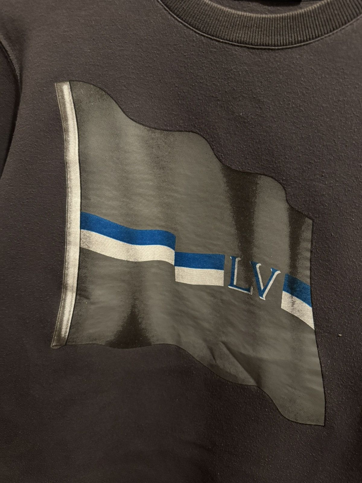Louis Vuitton Louis Vuitton Flag Logo Sweatshirt Size US S / EU 44-46 / 1 - 3 Thumbnail